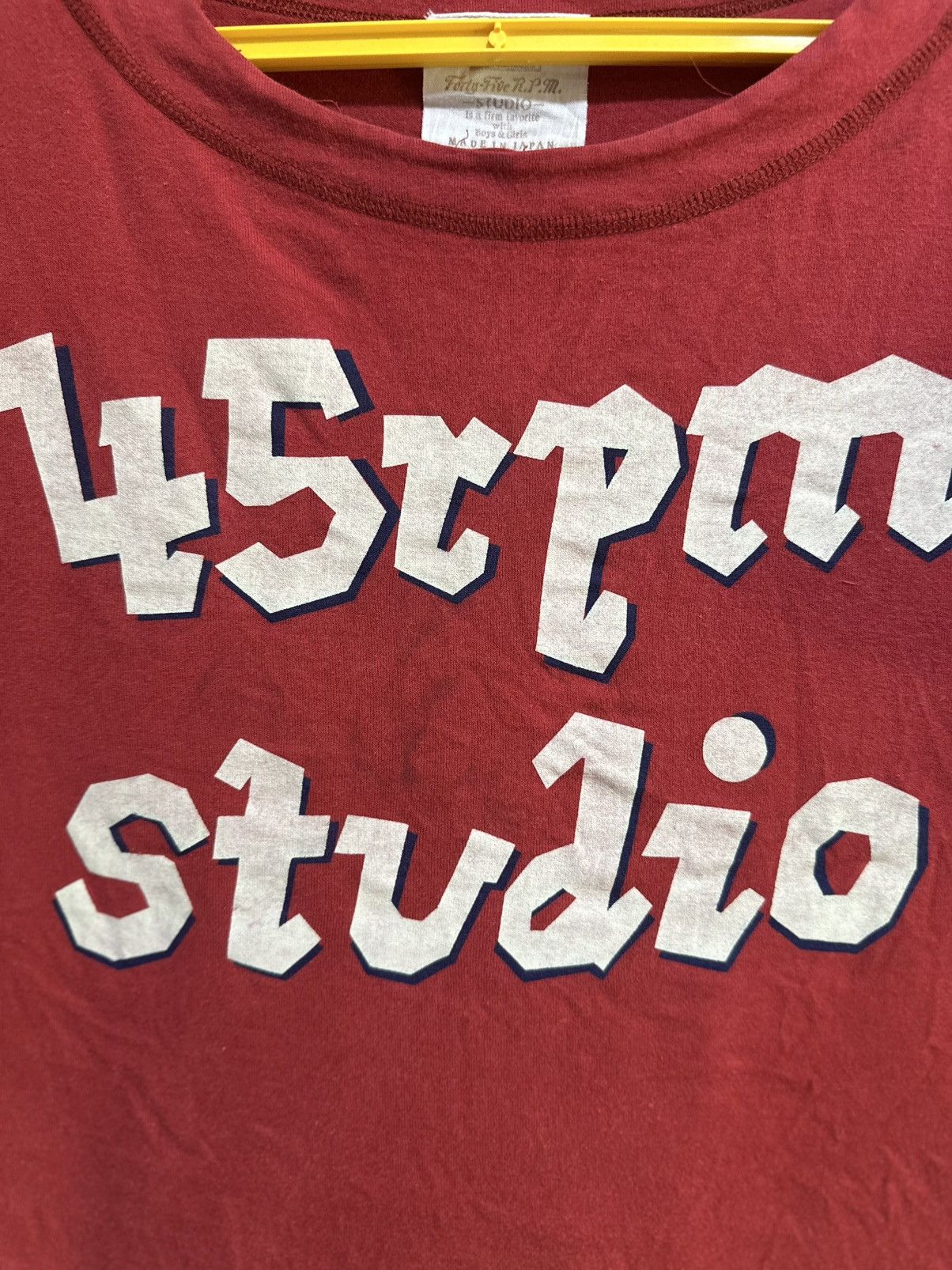 45rpm × Japanese Brand × Vintage Vintage 45Rpm Studio Faded Tee Size US L / EU 52-54 / 3 - 2 Thumbnail