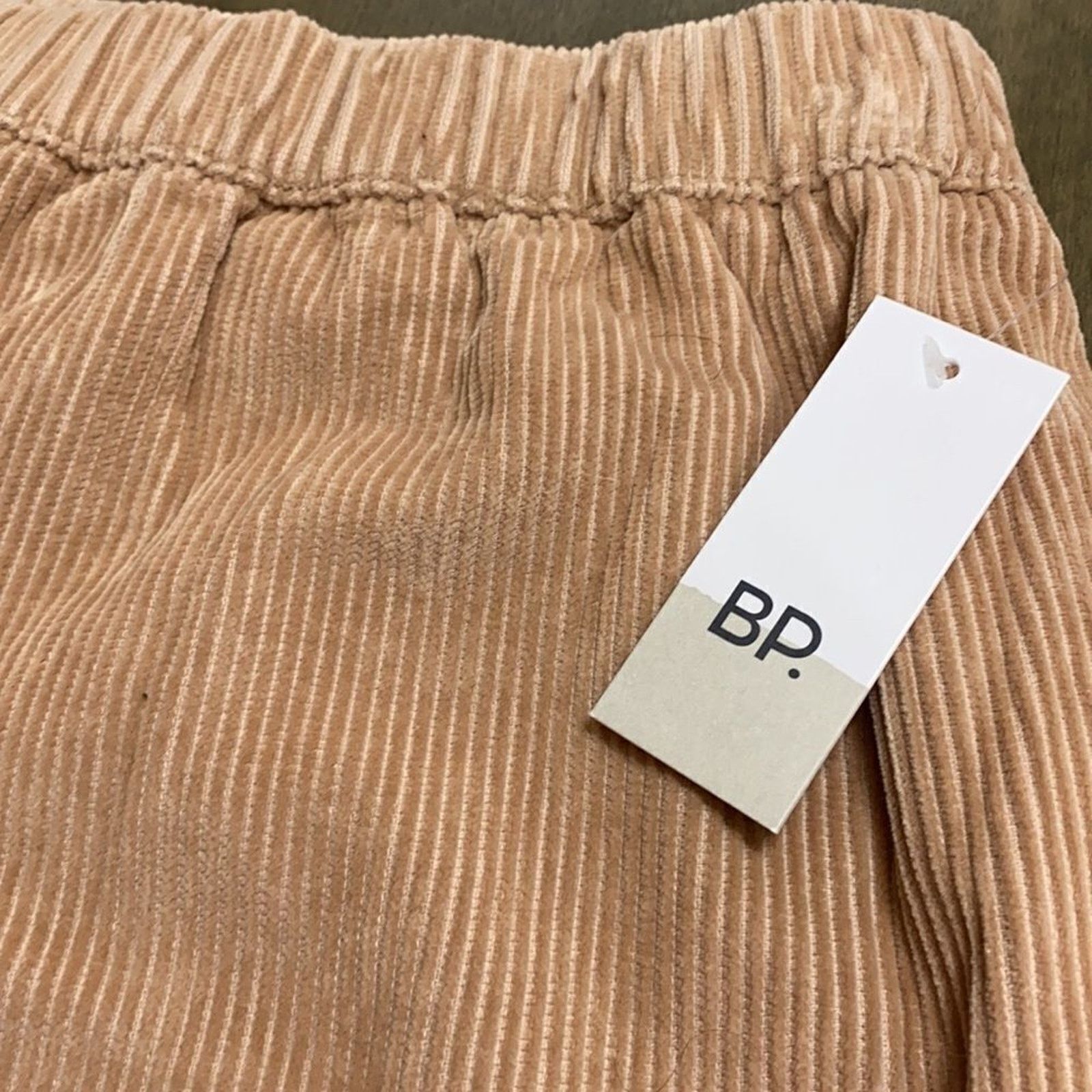BP. BP | Women’s Corduroy Skirt sz M Tan Ribbed NEW #X291​​​ Size 30" / US 8 / IT 44 - 5 Thumbnail