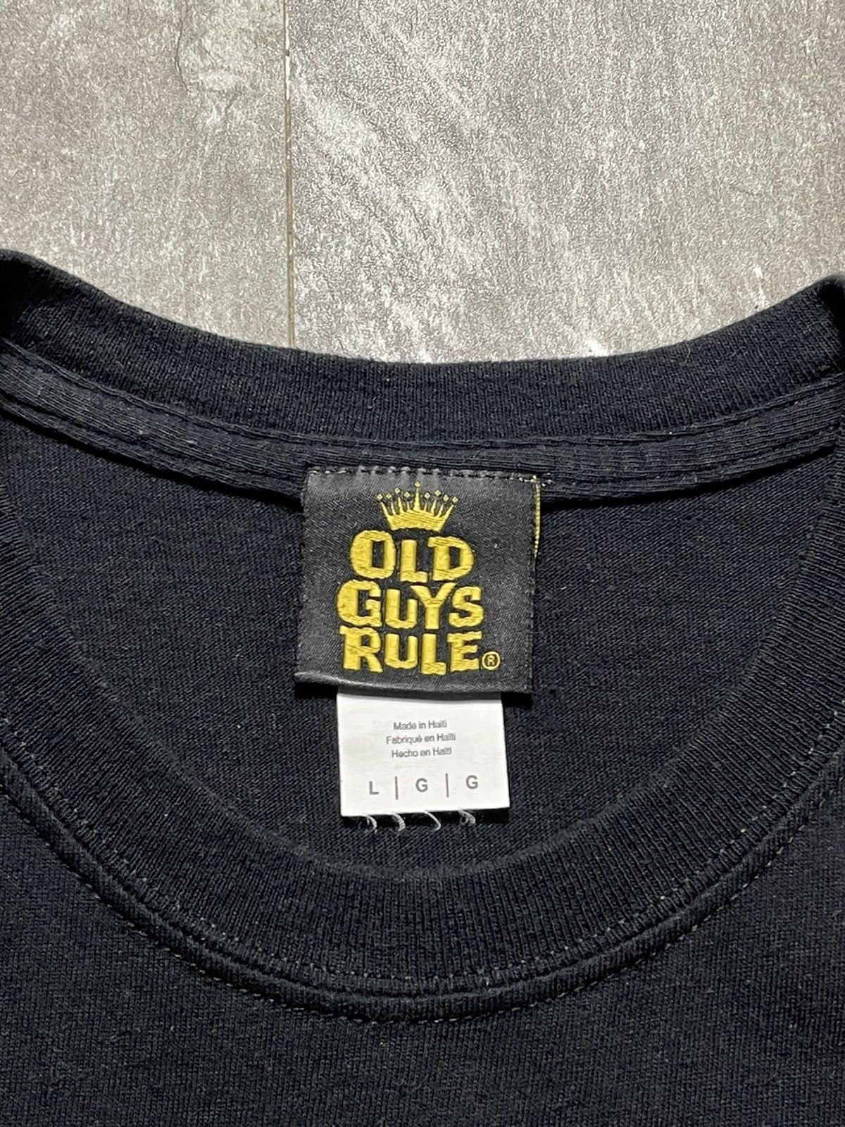 Vintage Old Guys Rule Vintage Streetwear Humor Funny Y2k Tee Shirt Size US L / EU 52-54 / 3 - 4 Thumbnail