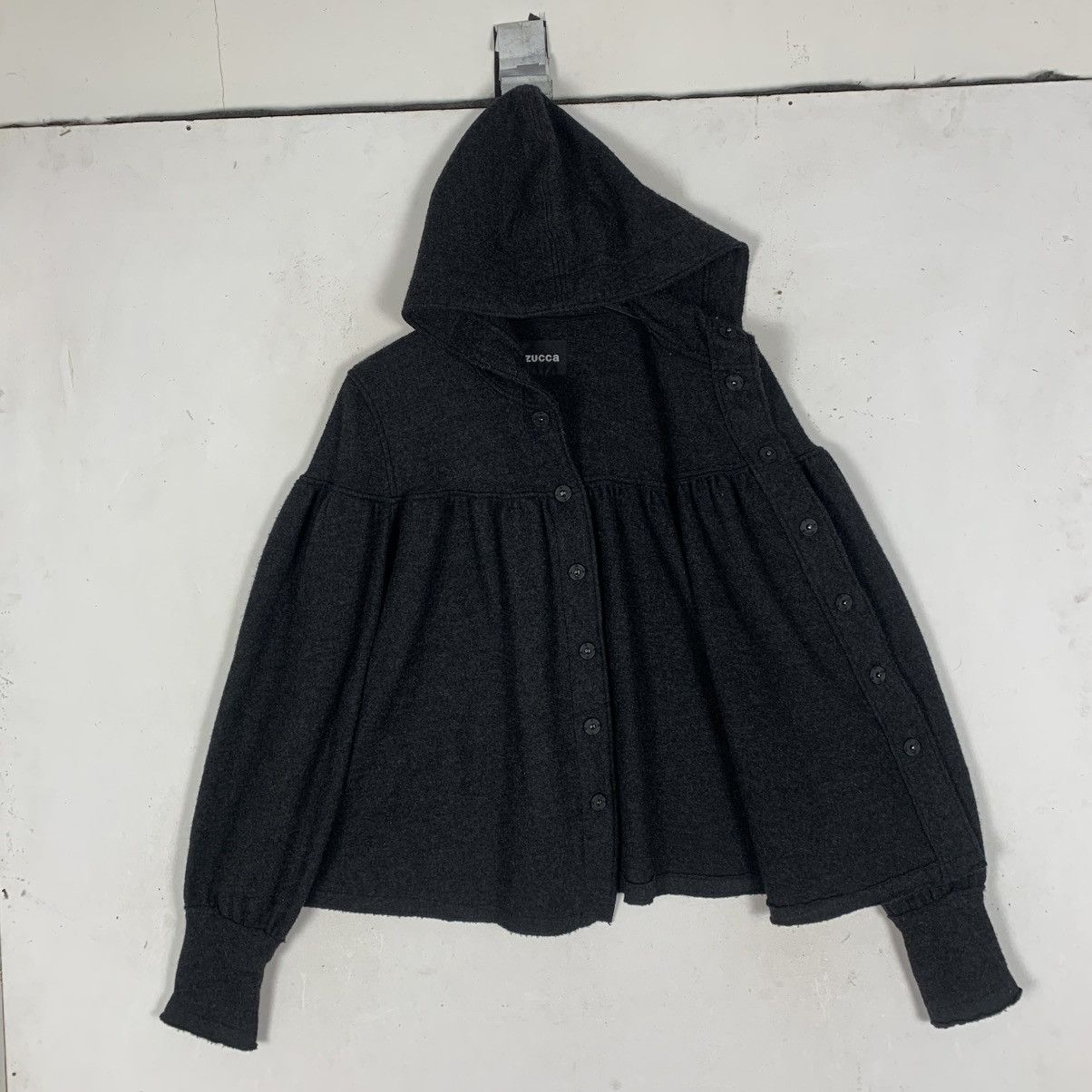 Zucca Zucca Isey Miyake Japanese Brand Luxury wool snap Button Size L / US 10 / IT 46 - 7 Thumbnail