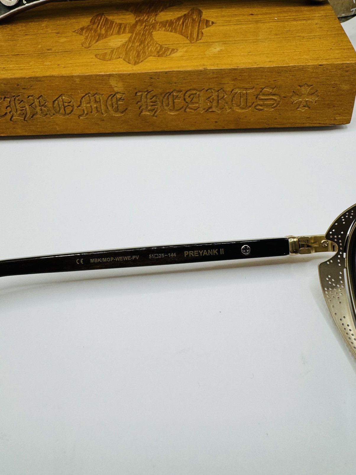 Chrome Hearts Chrome Hearts Preyank 2 Sunglasses Size ONE SIZE - 10 Thumbnail
