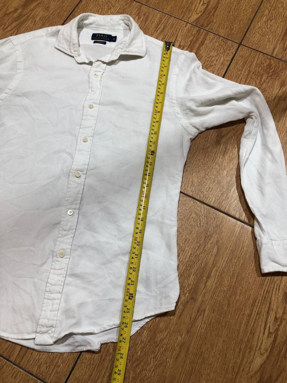 Polo Ralph Lauren Vintage Polo Ralph Lauren Slim Fit Button Up Shirt Size M Size US M / EU 48-50 / 2 - 7 Thumbnail