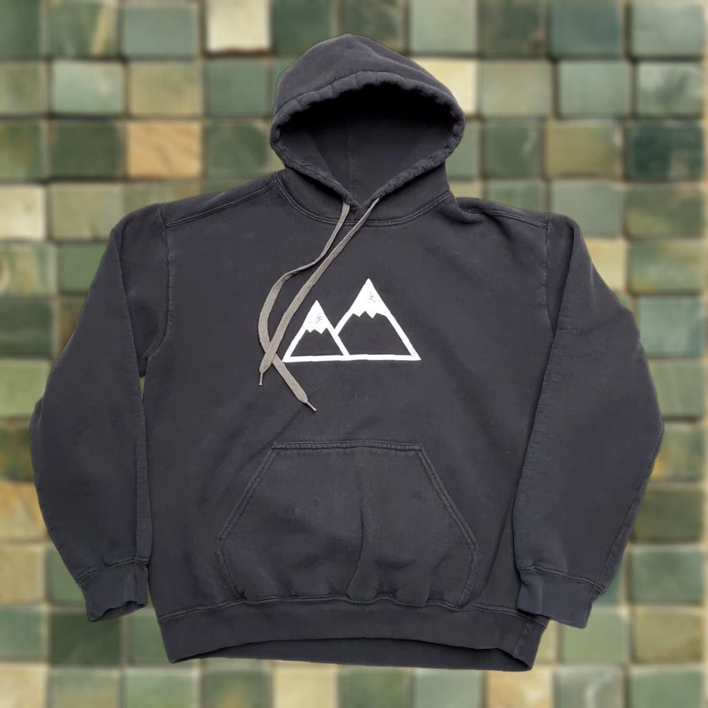 Gildan Downhill. ski Hoodie Womens Small Black Hooded Sweatshirt Full Zip Casual Powder Sweatshirt Size M / US 6-8 / IT 42-44 - 1 Thumbnail