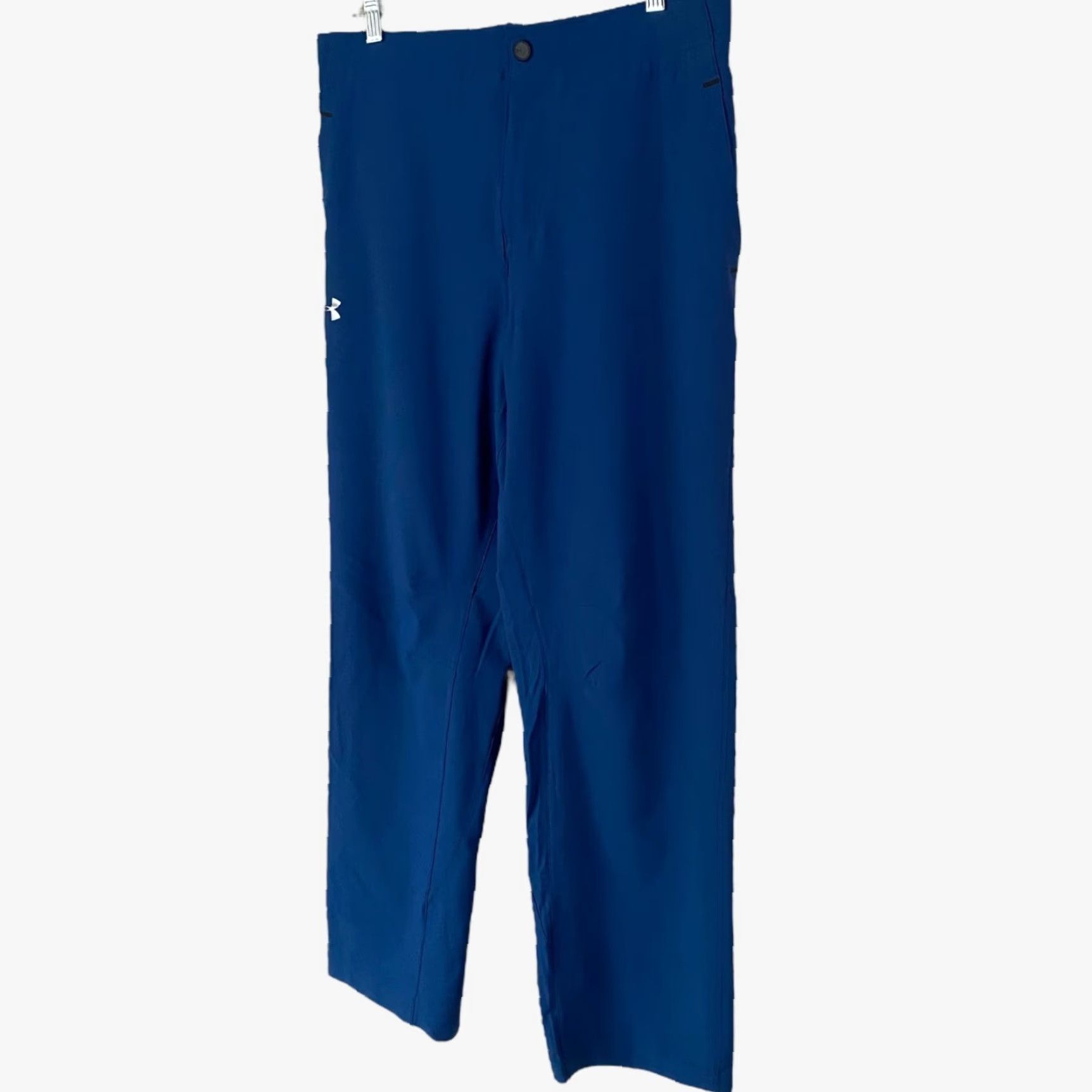 Under Armour Under Armour Performance Stretch Golf Pants Blue Men's Large Athletic Activewear Size US 33 - 2 Thumbnail