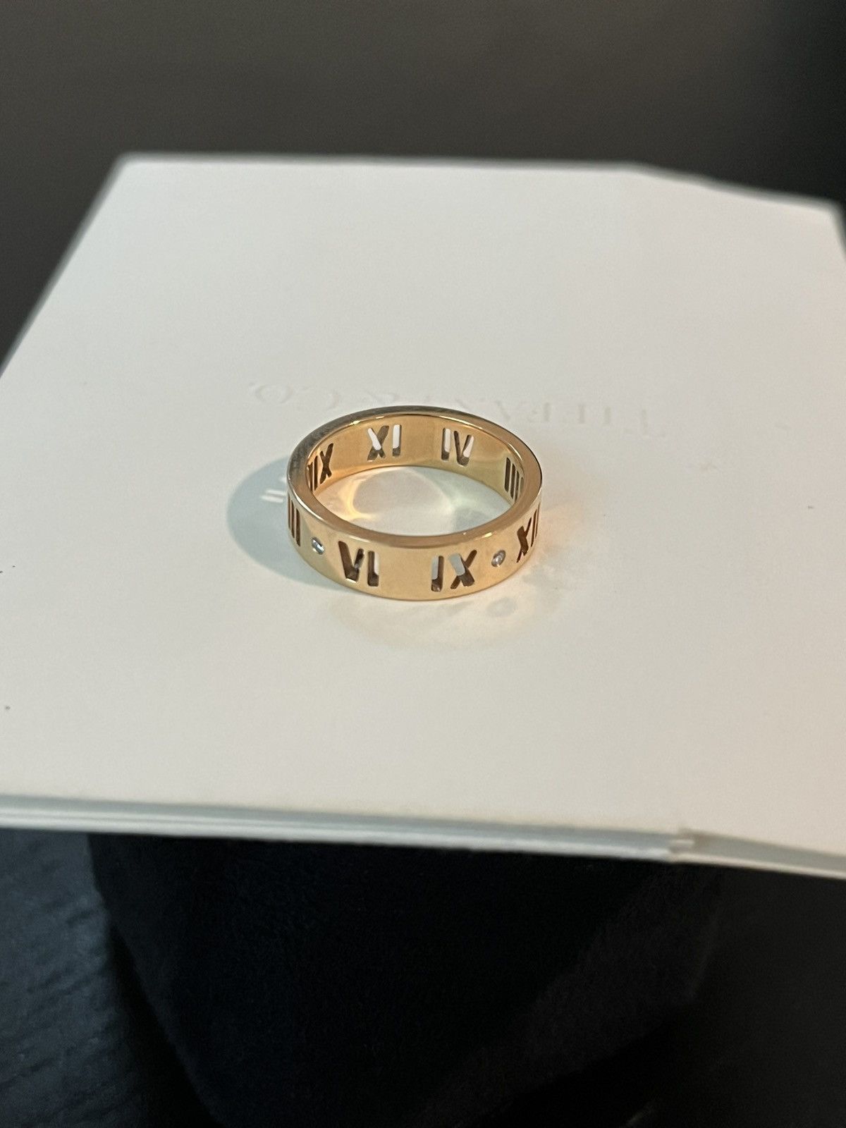Tiffany & Co. Tiffany Rose Gold Atlas Ring Size ONE SIZE - 8 Thumbnail