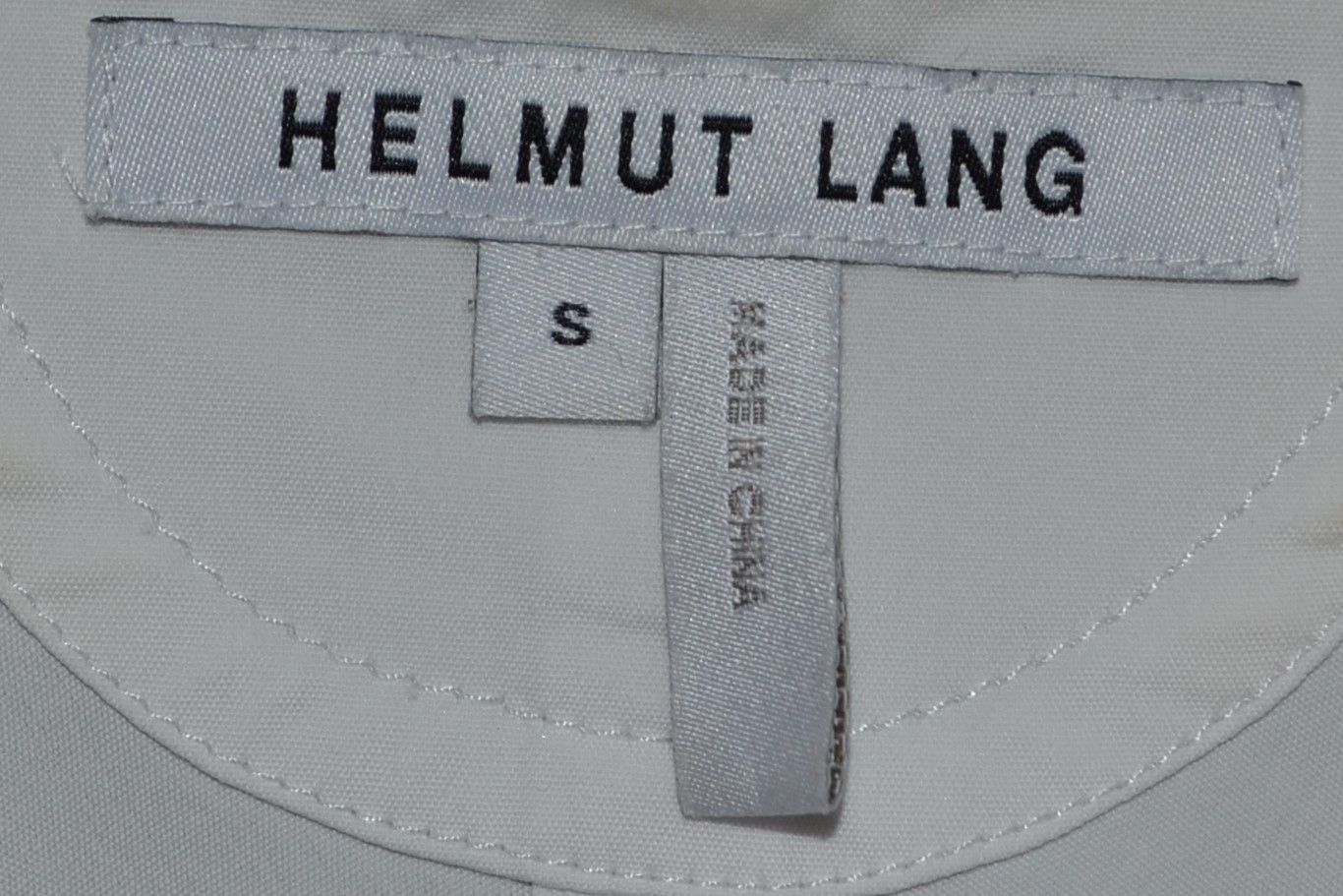 Helmut Lang Helmut Lang White Pocket Shirt S Size US S / EU 44-46 / 1 - 2 Thumbnail