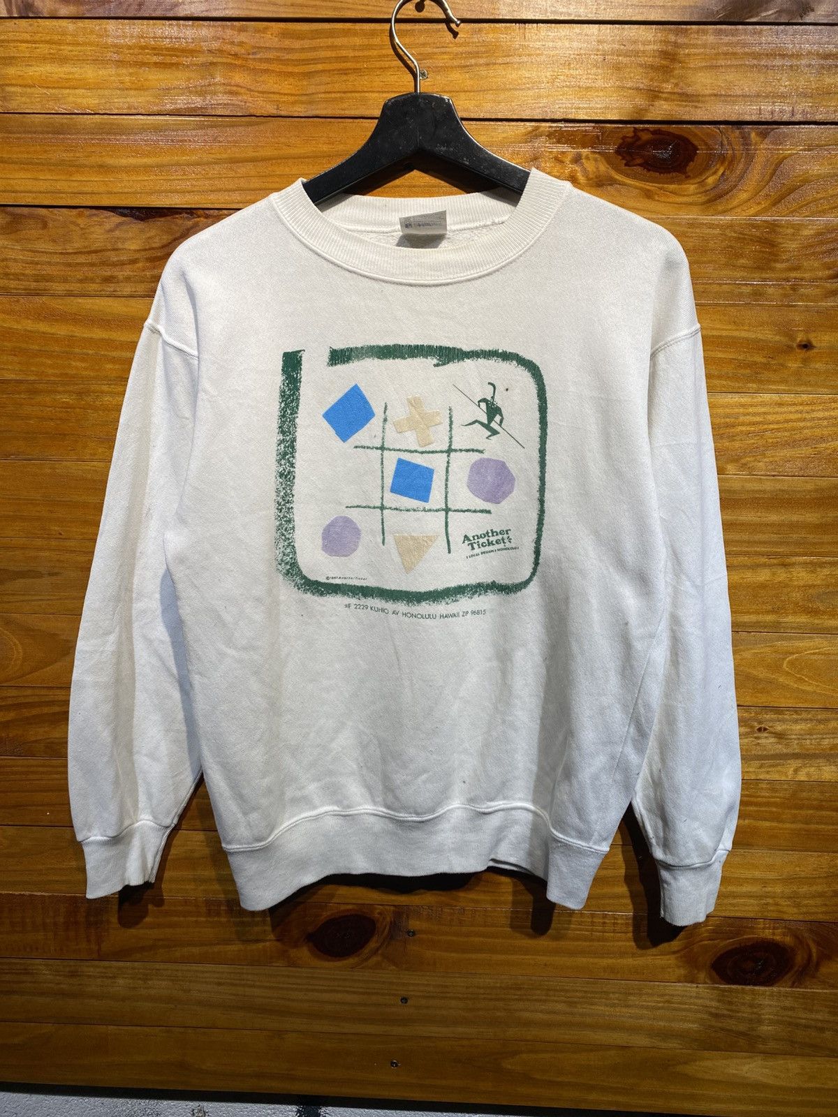 Vintage 1991 Another Ticket Graphic Sweatshirt – Hanes USA