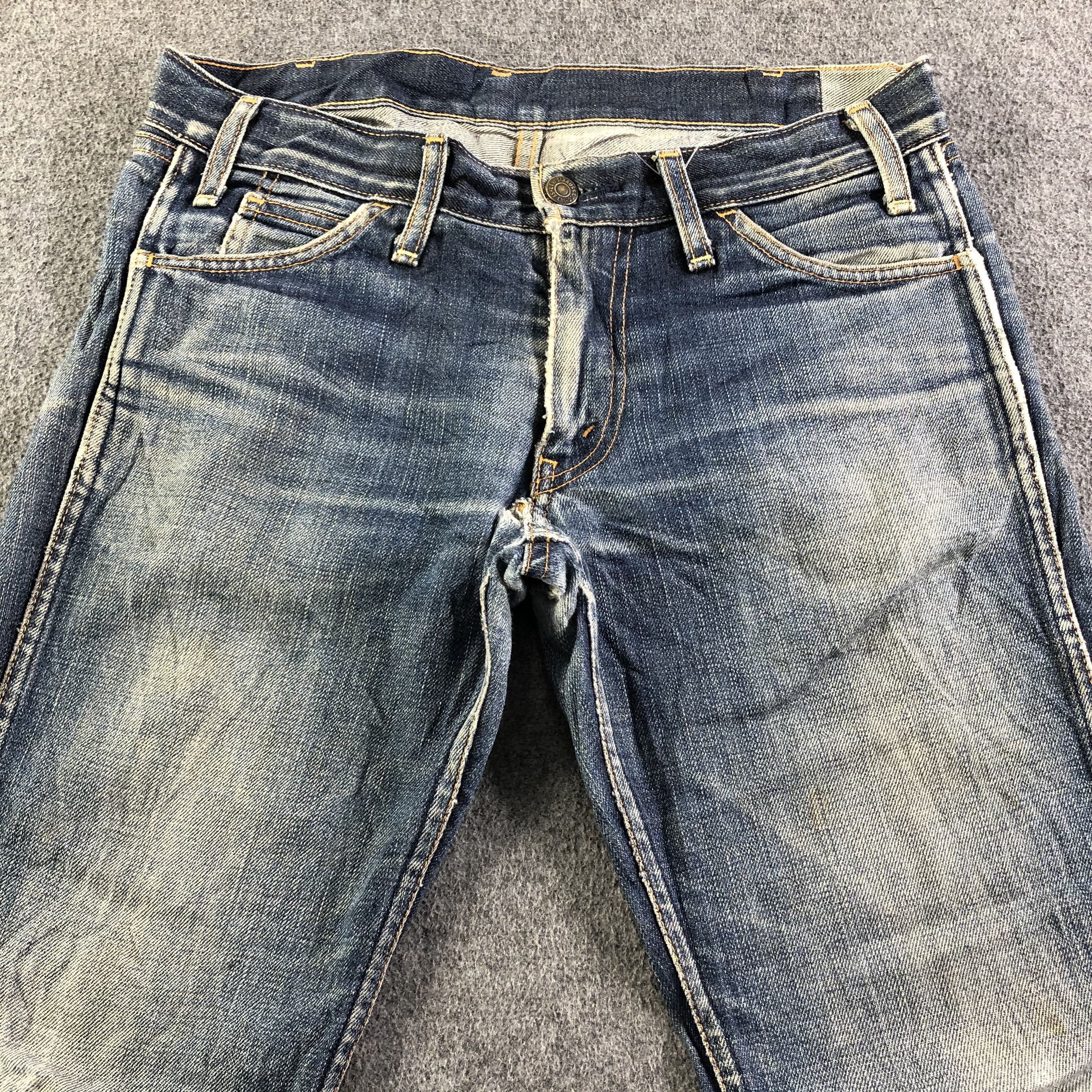Levi's Vintage 90s Blue Wash Levis Jeans-J3819 Size US 32 / EU 48 - 3 Thumbnail