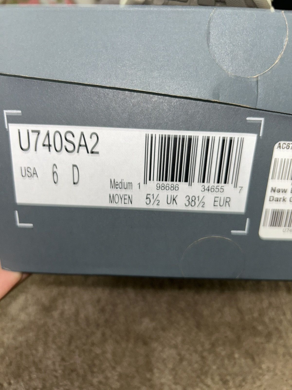 New Balance New balances 740s Size US 6 / EU 39 - 8 Thumbnail