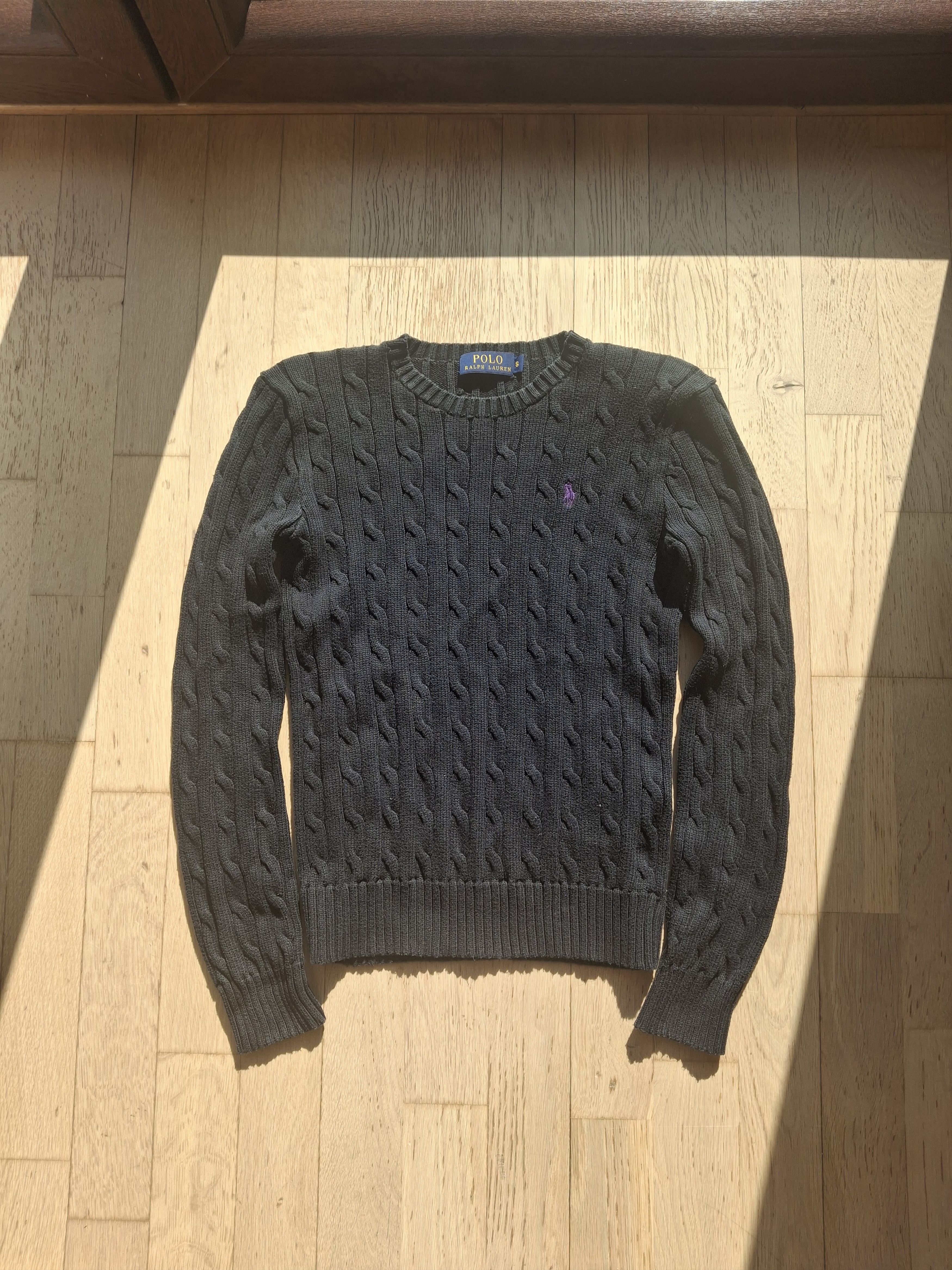 Polo Ralph Lauren × Ralph Lauren Black polo ralph lauren sweater women cotton spring Size S / US 4 / IT 40 - 1 Thumbnail