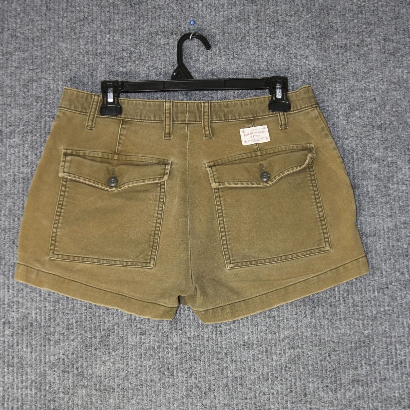 Abercrombie & Fitch Abercrombie & Fitch Shorts Womens 8 Brown Utility Gorpcore Y2K Summer Short Size 24" / US 00 / IT 34 - 4 Thumbnail