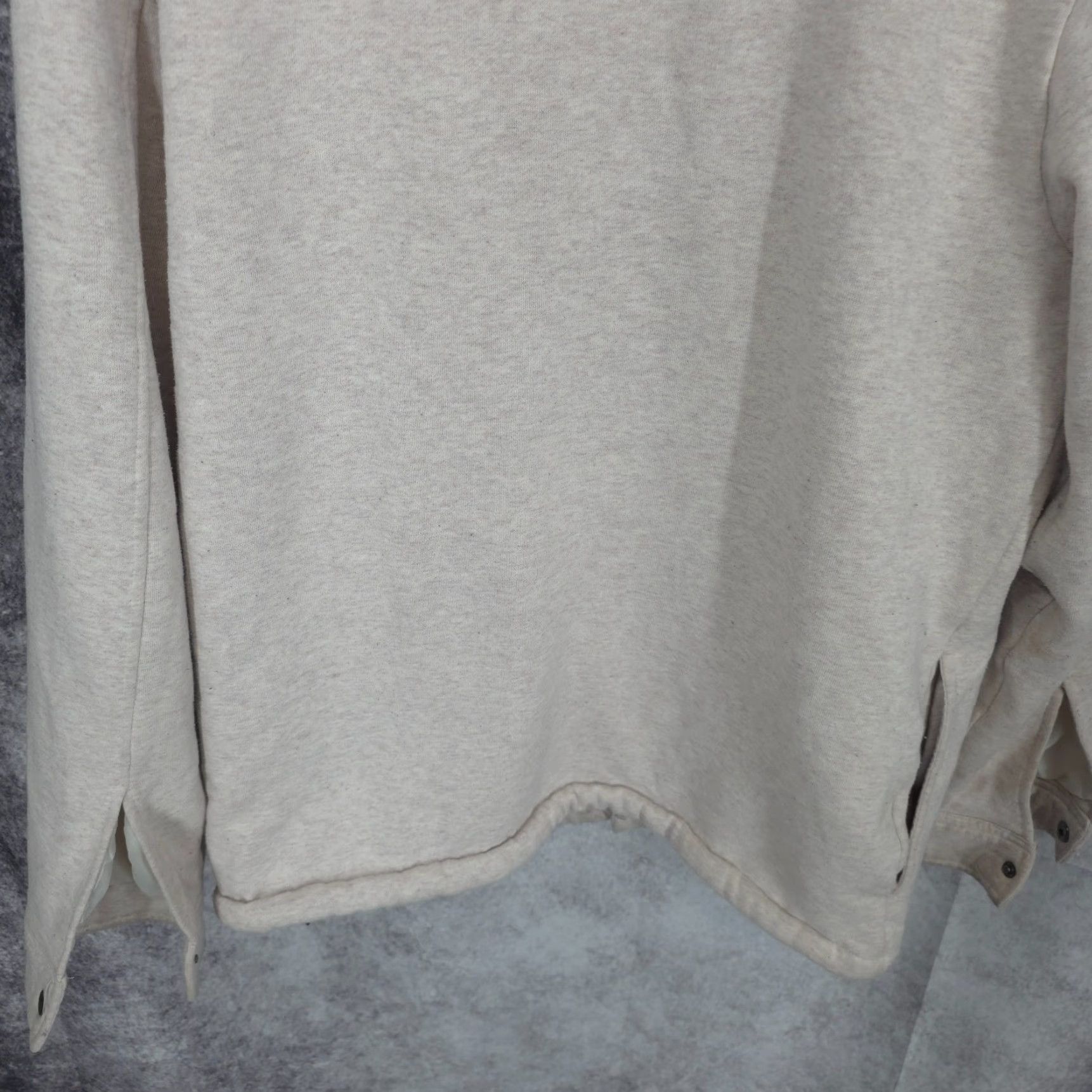 Buffalo David Bitton Buffalo by David Bitton Shirt Jacket Mens Medium Beige Shacket Fleece Lined Size US M / EU 48-50 / 2 - 6 Thumbnail