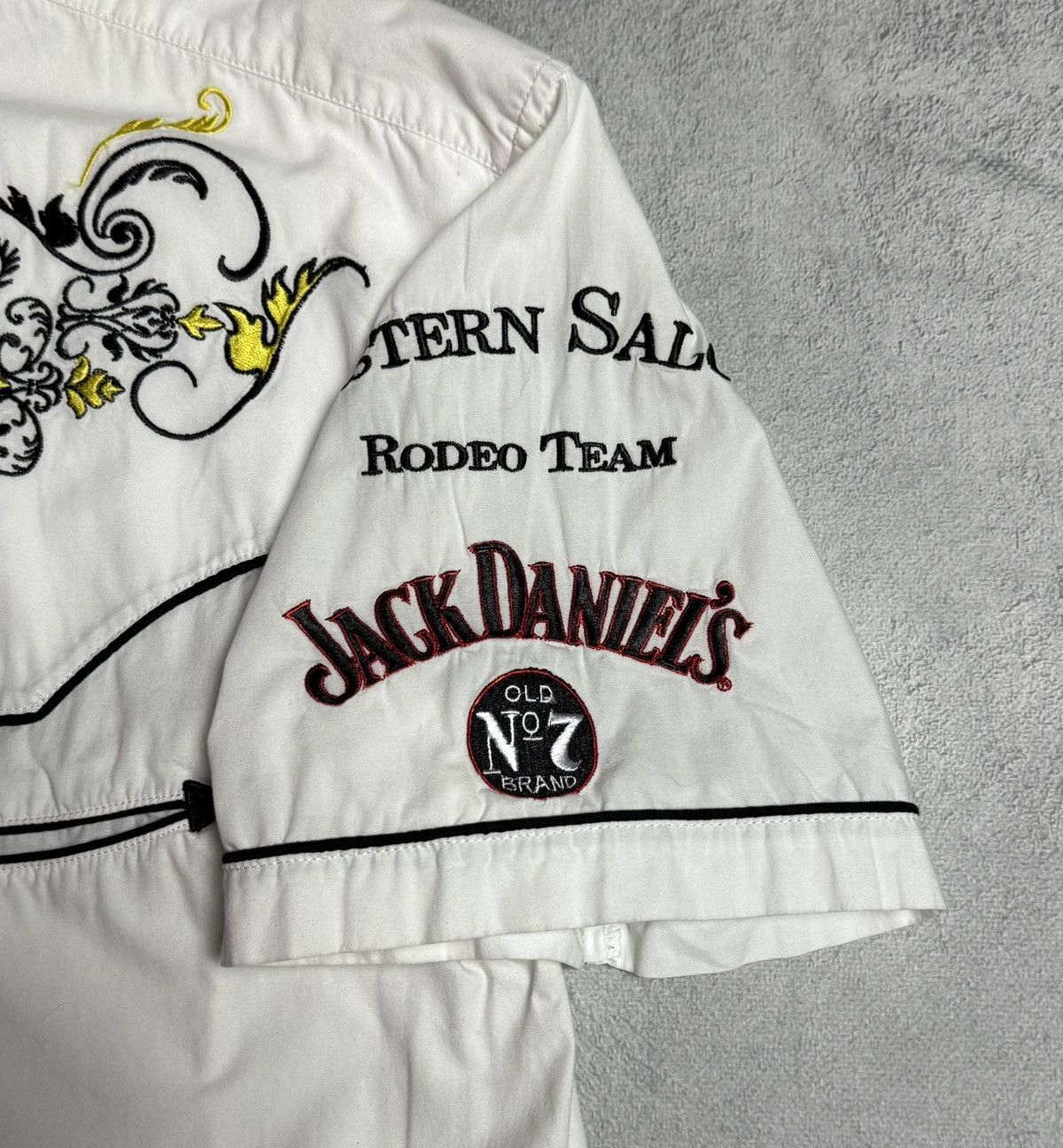 Vintage Western Saloon Rodeo Team Benidorm Button Up Shirt Size US L / EU 52-54 / 3 - 6 Thumbnail