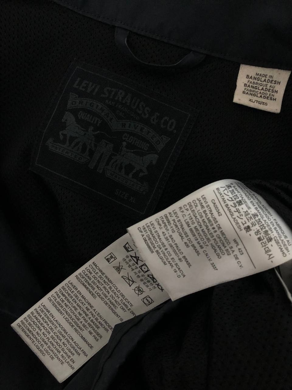 Levi's Levi's Black Overshot Jacket size XL Size US XL / EU 56 / 4 - 10 Thumbnail