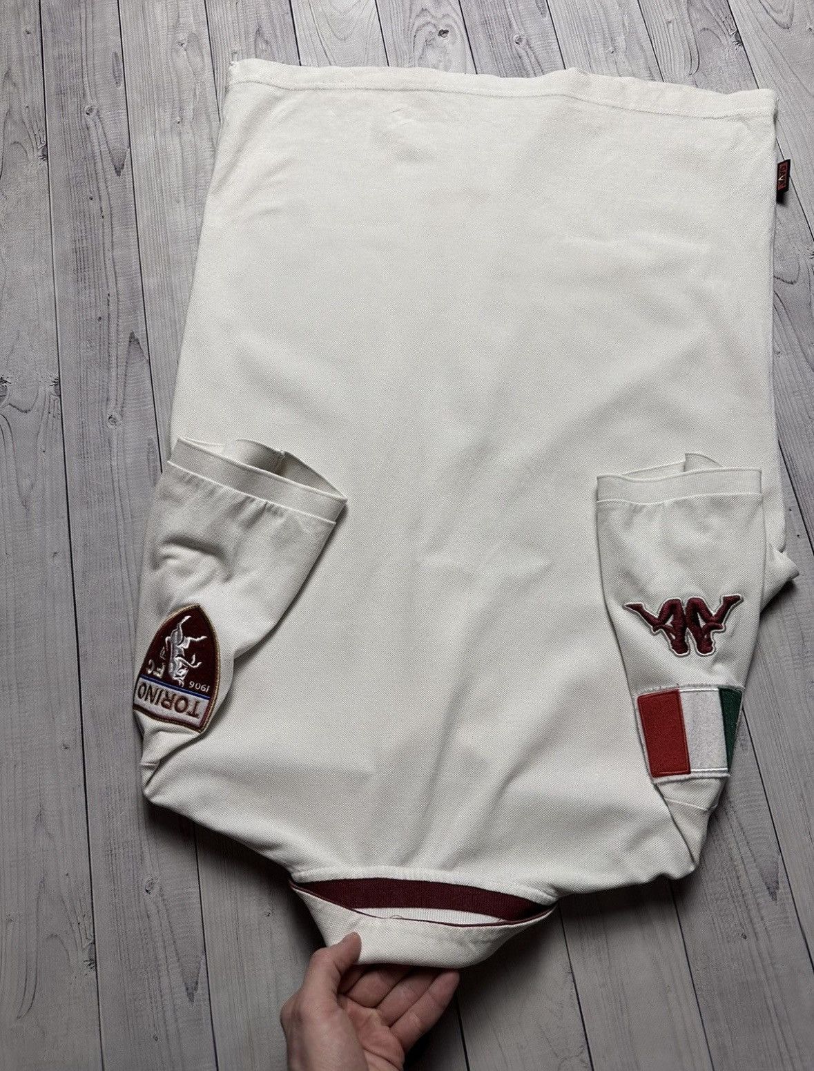 Kappa Vintage kappa Torino soccer polo logo Italy rare size M Size US M / EU 48-50 / 2 - 4 Thumbnail