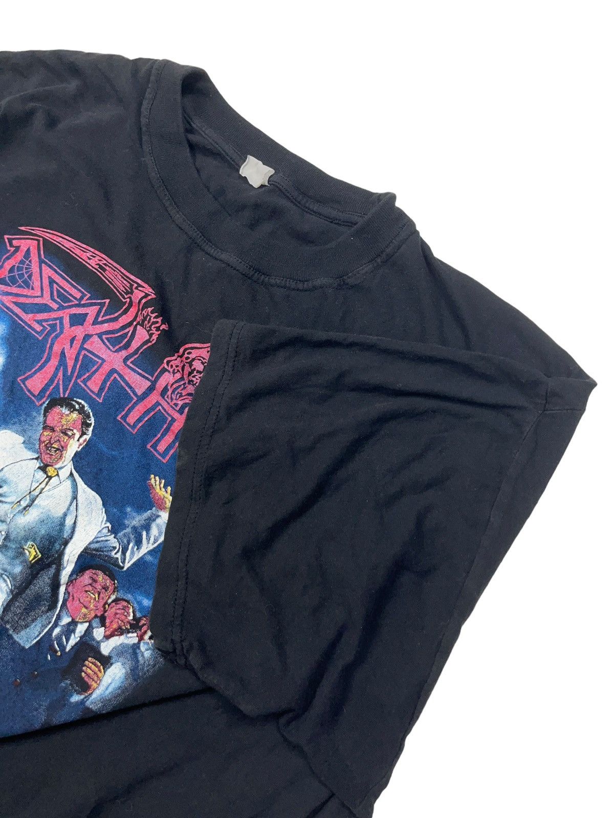 Band Tees Vintage 90s Death Spiritual Healing T-shirt Size US XL / EU 56 / 4 - 6 Thumbnail