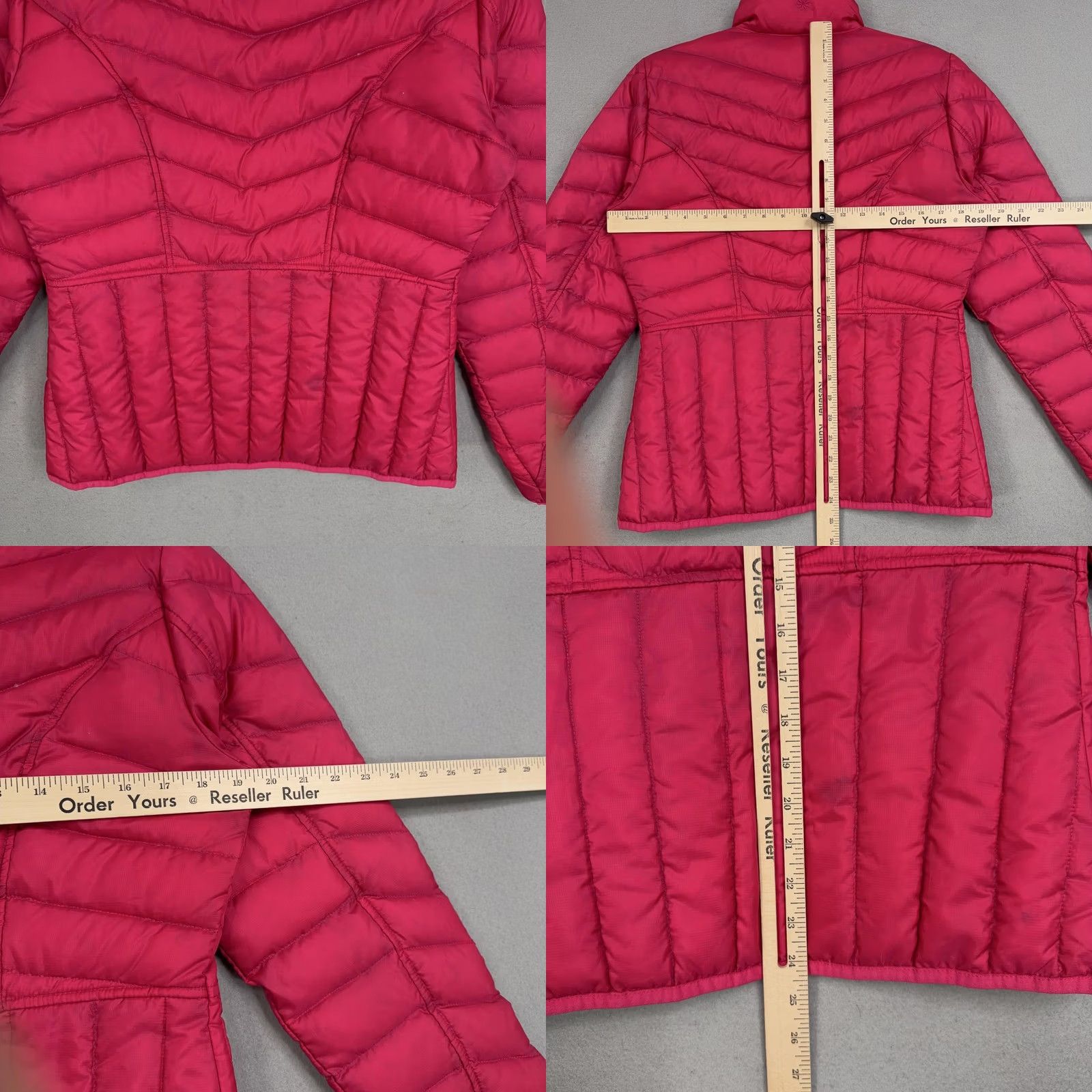 Athleta Athleta Jacket Womens Small Pink Down Puffer Outdoor Athleisure Winter Size S / US 4 / IT 40 - 8 Thumbnail