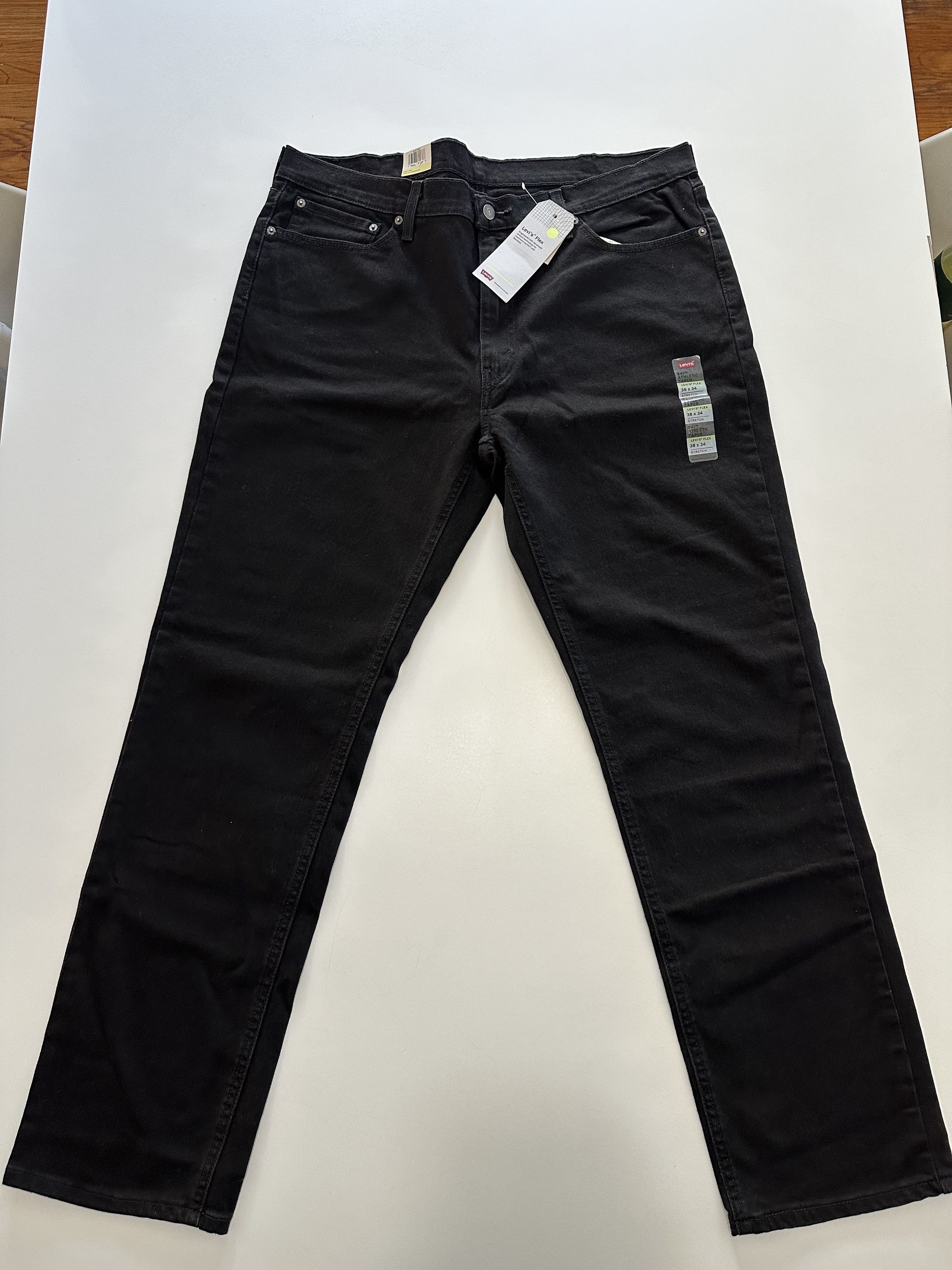 Levis 541 Athletic Taper Fit Jeans Men's Stretch 38x34 Flex