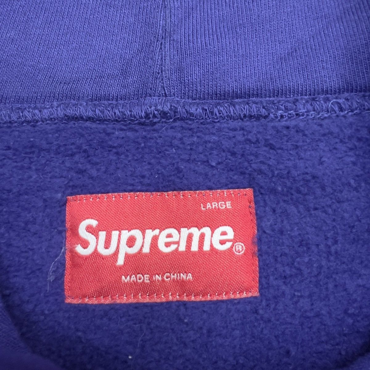Supreme Supreme Bleached Hooded Sweatshirt Size US L / EU 52-54 / 3 - 4 Thumbnail