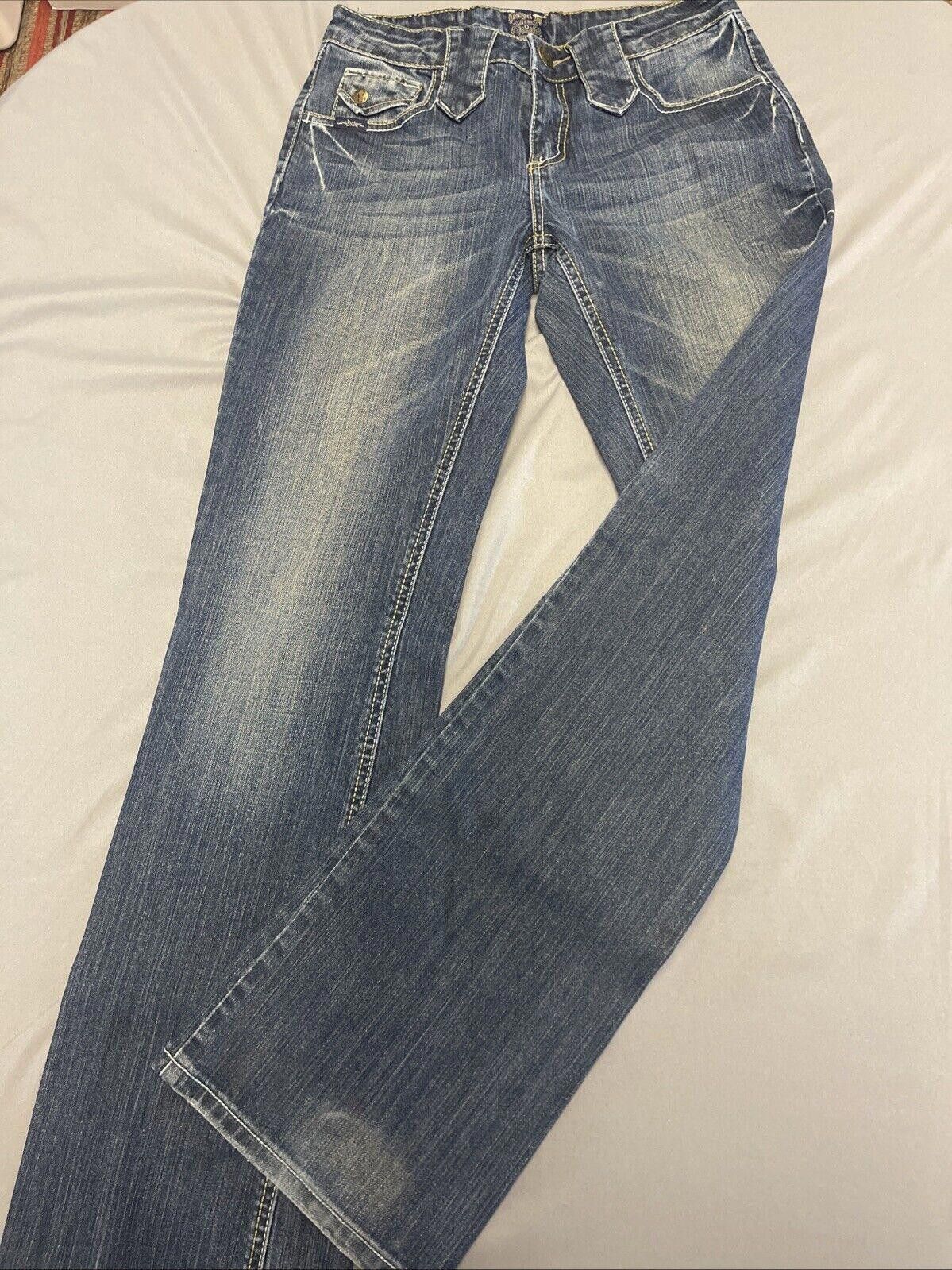 Designer Cowgirl Up Jeans size 2/27 Size 26" / US 2 / IT 38 - 3 Thumbnail