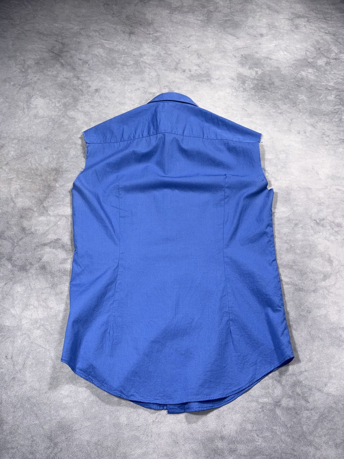 Raf Simons Raf Simons Aw07/08 Archive Distressed Sleveless Shirt Size US M / EU 48-50 / 2 - 8 Thumbnail