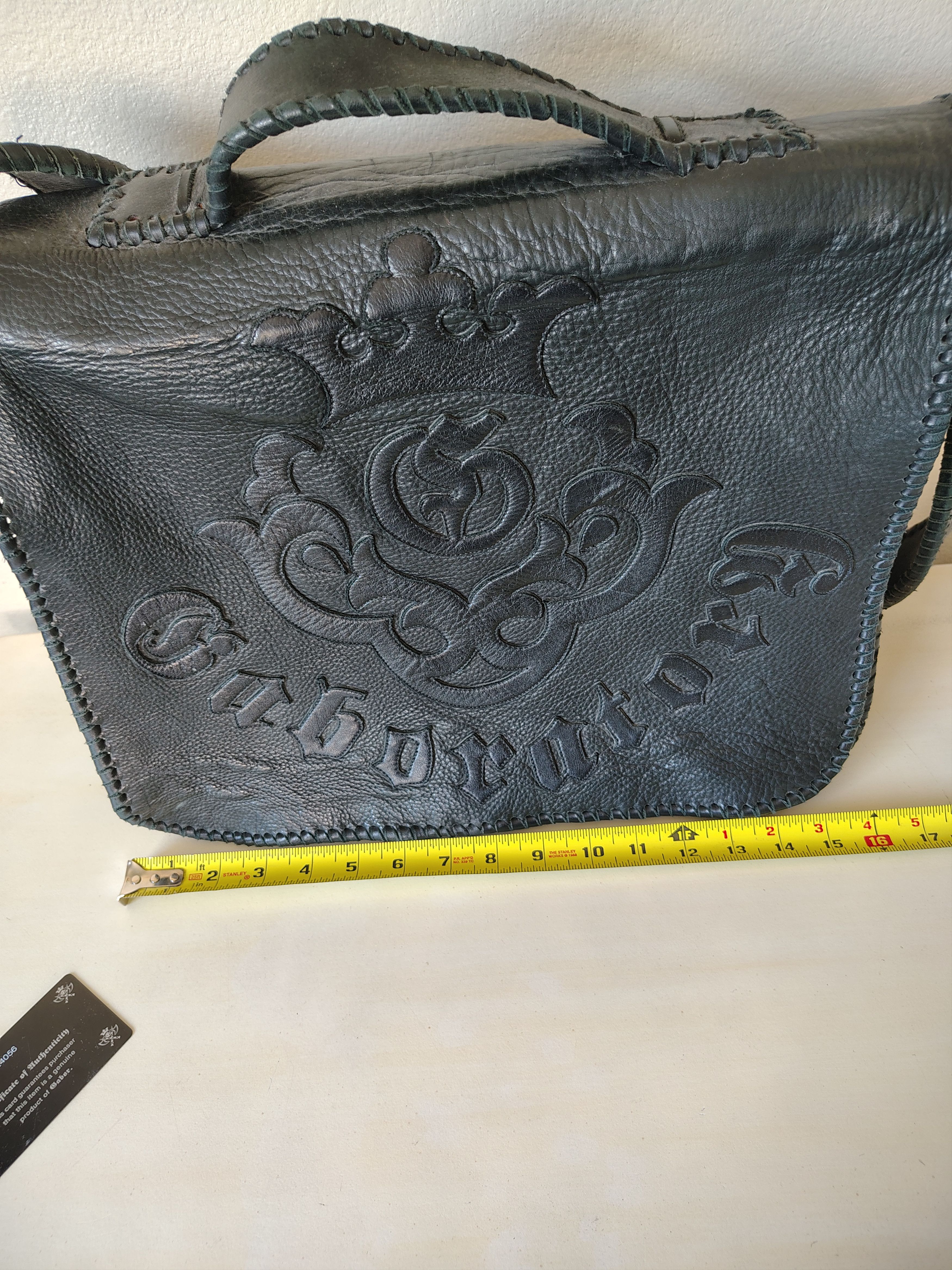 Gaboratory Logan Riese x Gaboratory Heavy Leather Bag + Auth Card Size ONE SIZE - 20 Thumbnail