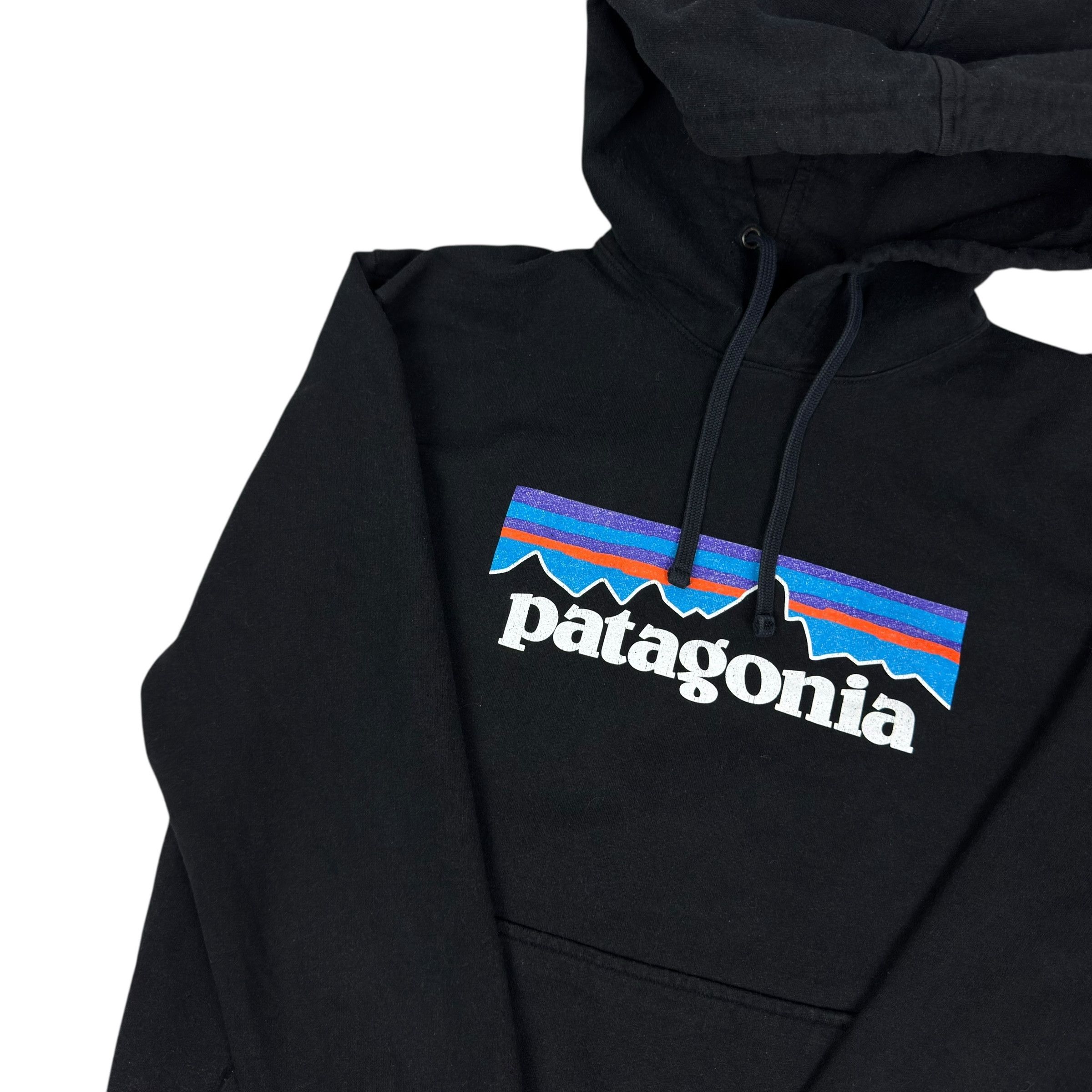 Patagonia Patagonia P-6 Logo Uprisal Hoody Men's Black Cotton Hoodie S Size US S / EU 44-46 / 1 - 3 Thumbnail