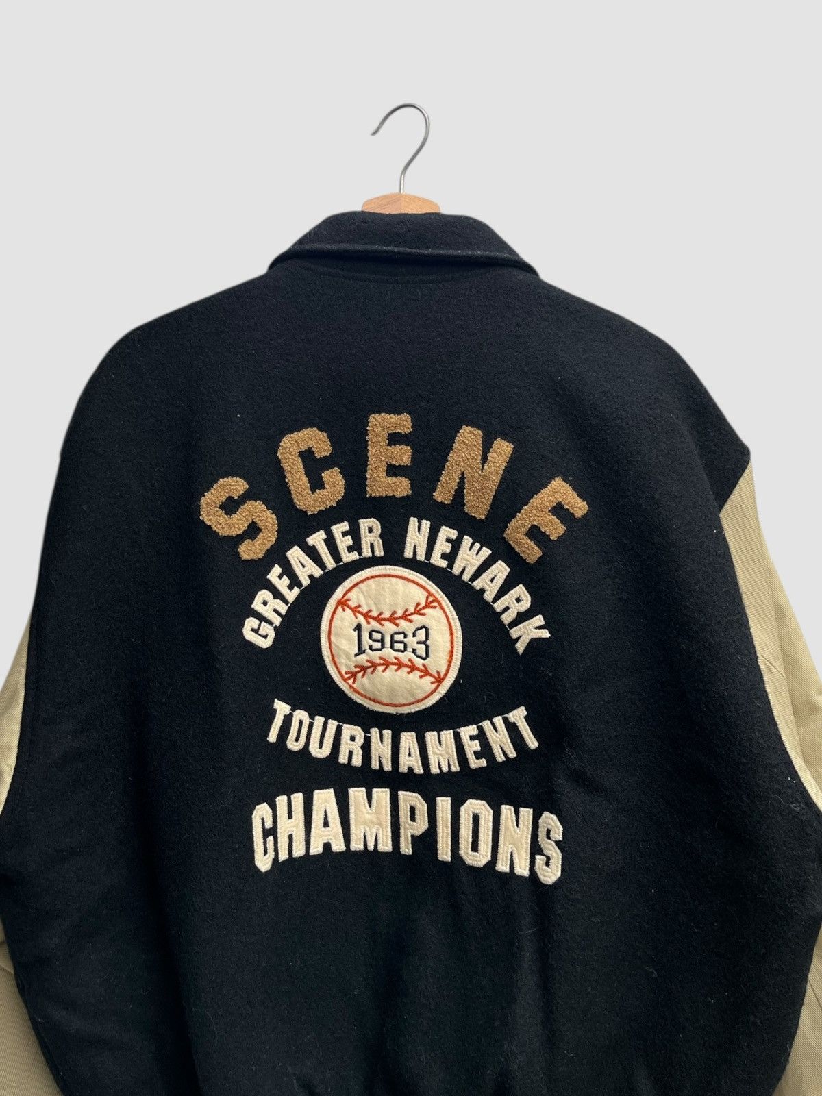 Vintage Vintage Scene Greater Newark 1963 Tournament Champions Size US L / EU 52-54 / 3 - 7 Thumbnail