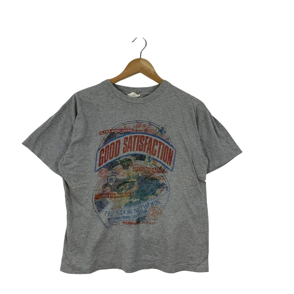 Vintage Vintage GENERATE Good Satisfaction Freedom Network Size US L / EU 52-54 / 3 - 3 Thumbnail