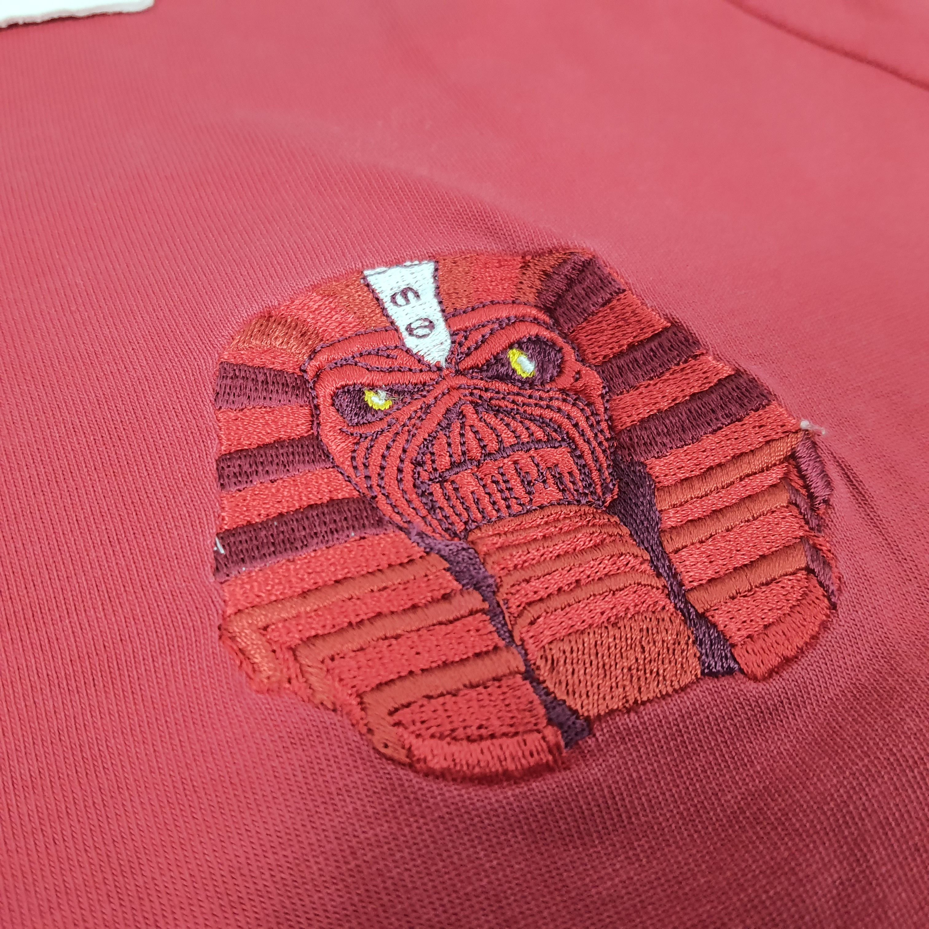 Band Tees × Vintage Vintage Iron Maiden Band Official Merchandise Polo Shirt Size US XXL / EU 58 / 5 - 3 Thumbnail