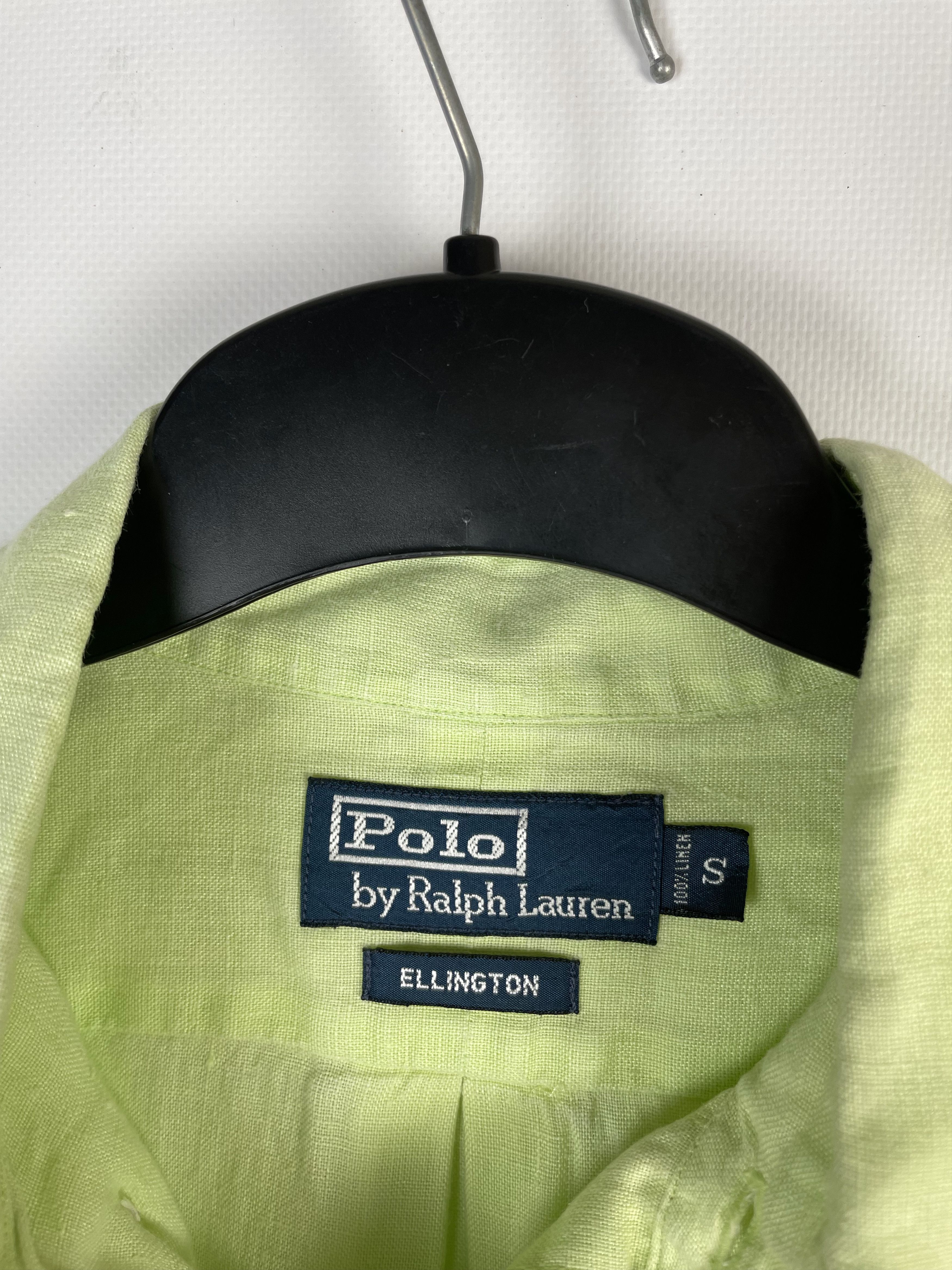 Polo Ralph Lauren × Vintage Polo Ralph Lauren Linen Vintage Mens Shirt Size US S / EU 44-46 / 1 - 6 Thumbnail