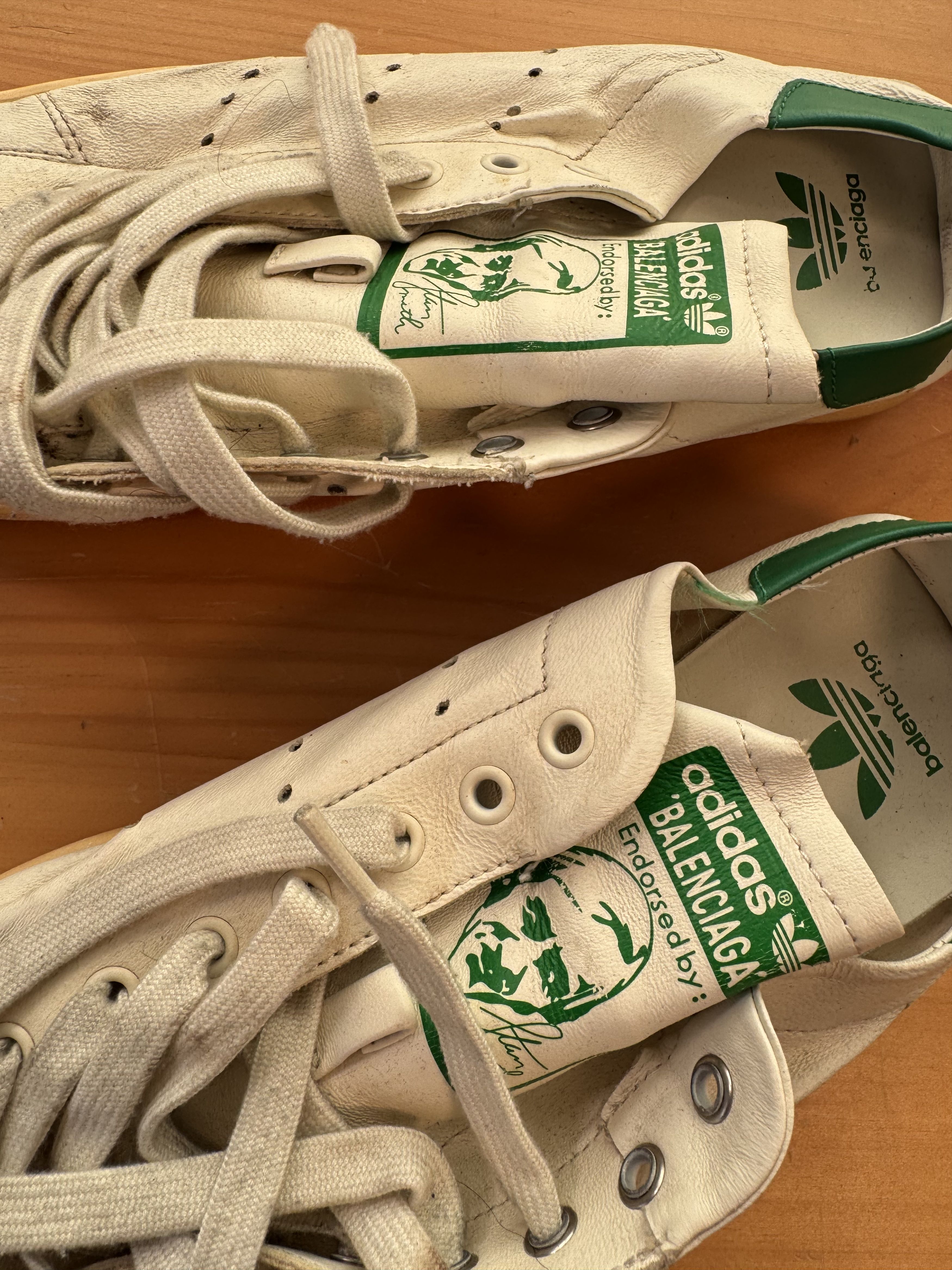 Adidas × Balenciaga Balenciaga Stan Smith Sneakers Size US 8 / EU 41 - 3 Thumbnail