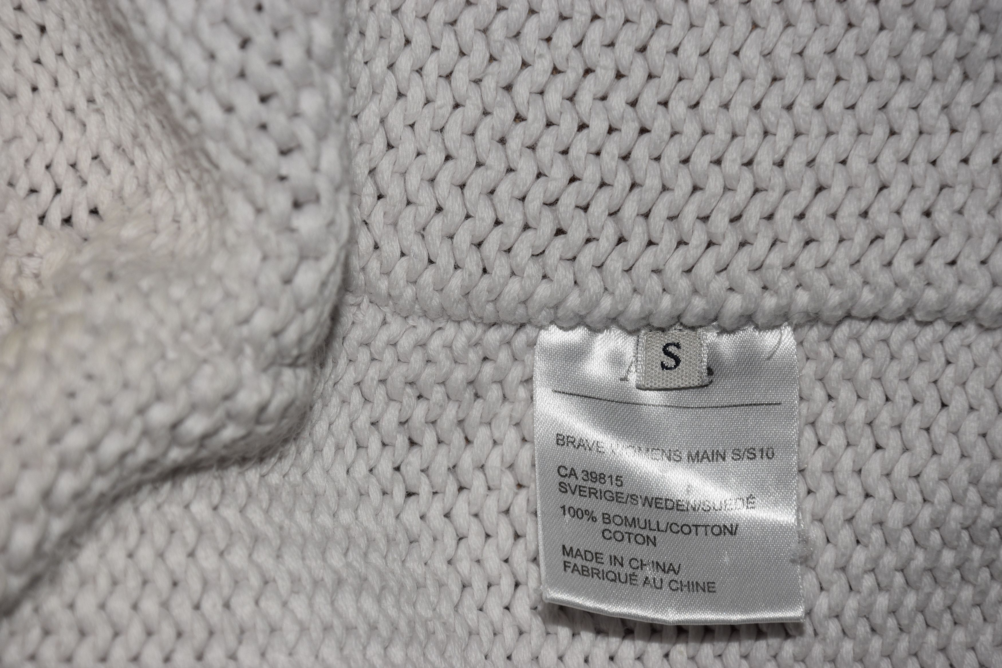 Acne Studios Acne Studios Zip-Up Ribbed Knit Cardigan Size S / US 4 / IT 40 - 4 Thumbnail