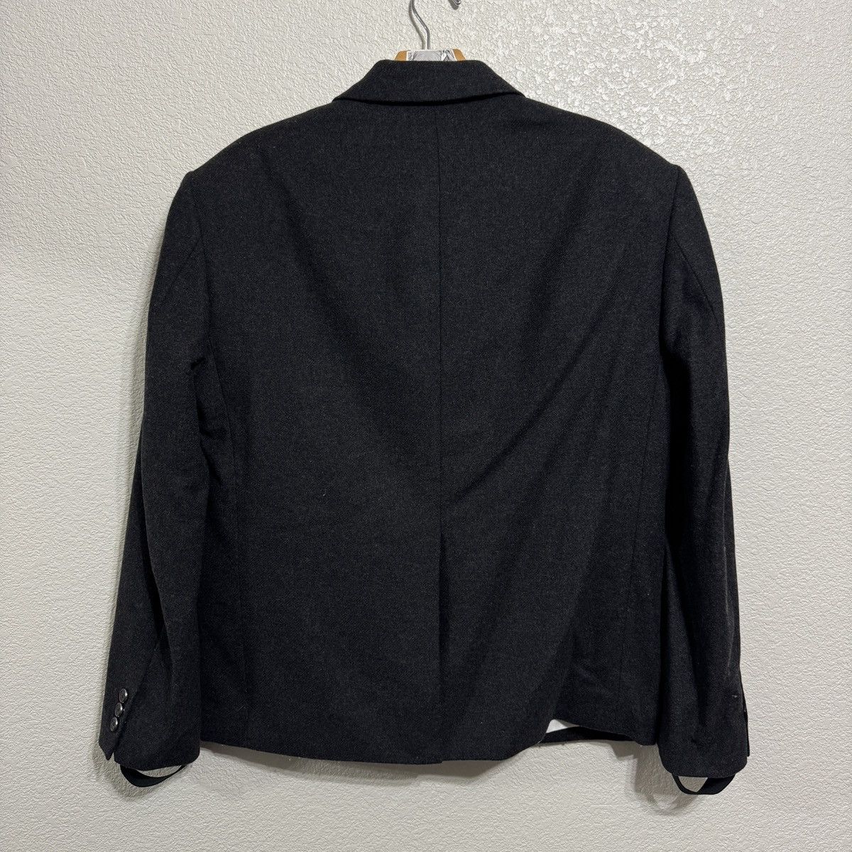 Helmut Lang NWT Helmut Lang Wool Charcoal Driver Blazer $795 Retail Size 46R - 5 Thumbnail