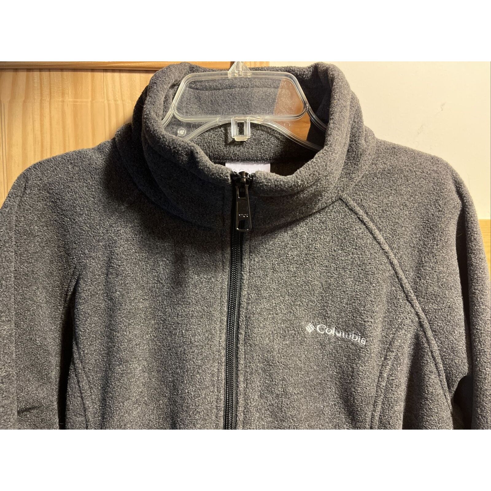 Columbia Columbia Mens L Gray Long Sleeve Zip Polyester Fleece Jacket Size US L / EU 52-54 / 3 - 6 Thumbnail