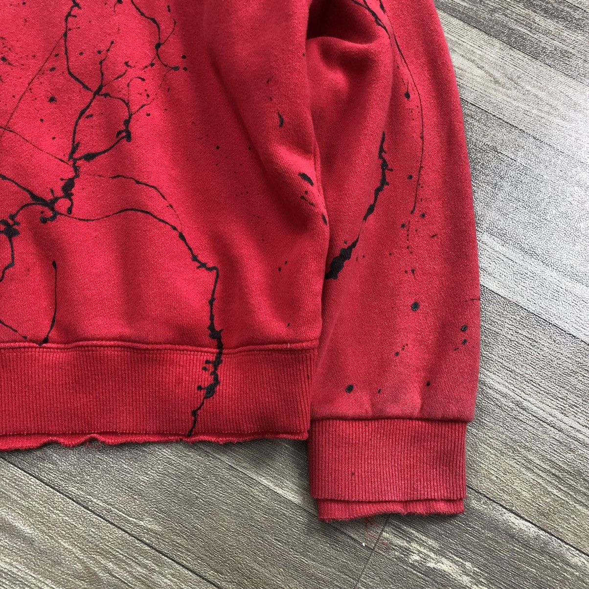 If Six Was Nine × Japanese Brand × Le Grande Bleu (L.G.B.) 2000s Destroy Distressed Painted Lgb Punk Style Sweatshirt Size US S / EU 44-46 / 1 - 9 Thumbnail