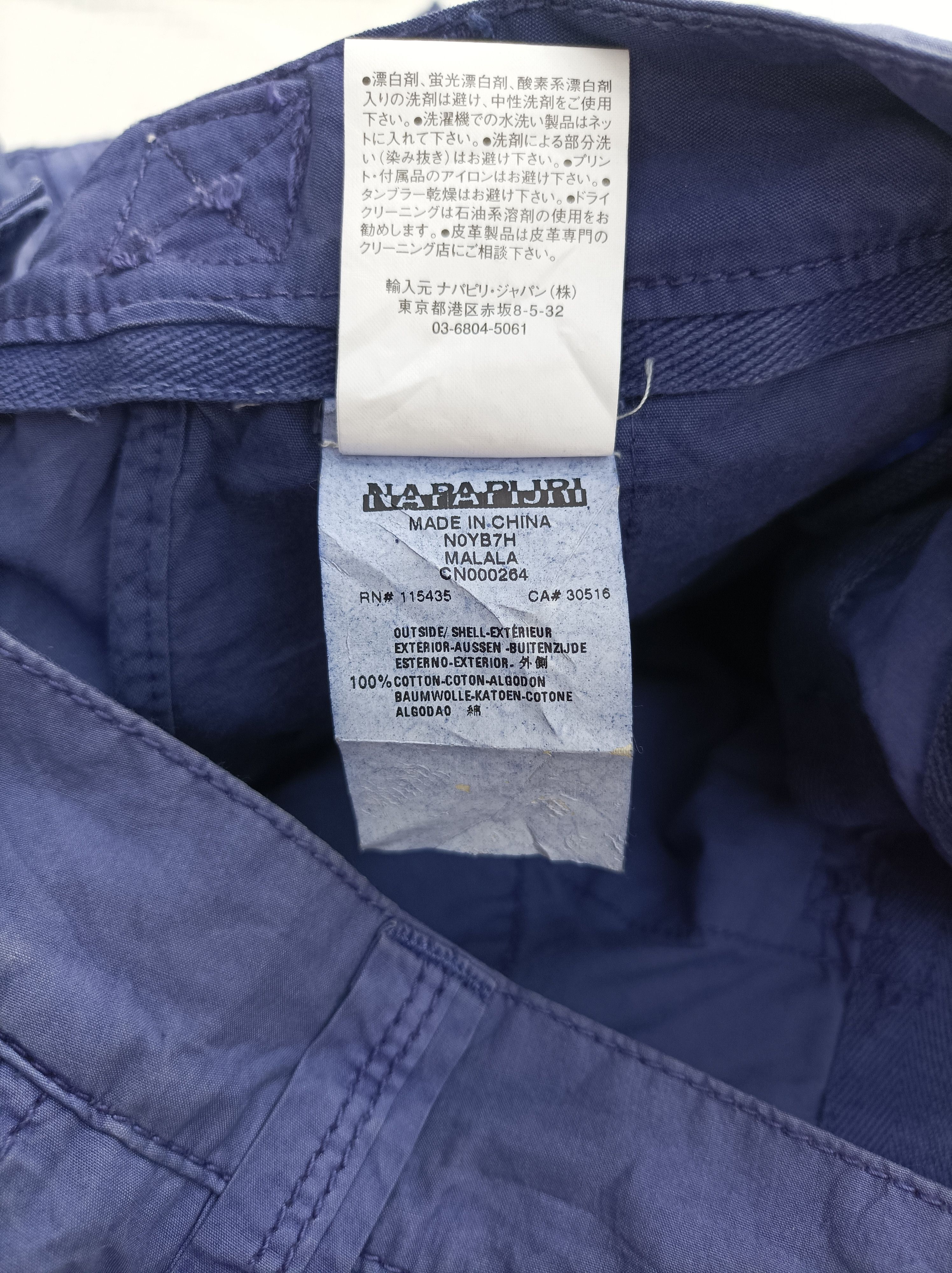 Napapijri (P369) Napapijri Purple Cargo Women Shorts 42 Size 28" / US 6 / IT 42 - 15 Thumbnail