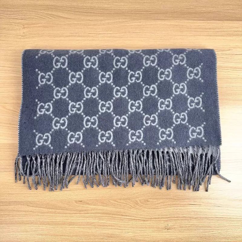 Gucci GUCCI GG Pattern Scarf Size ONE SIZE - 1 Thumbnail