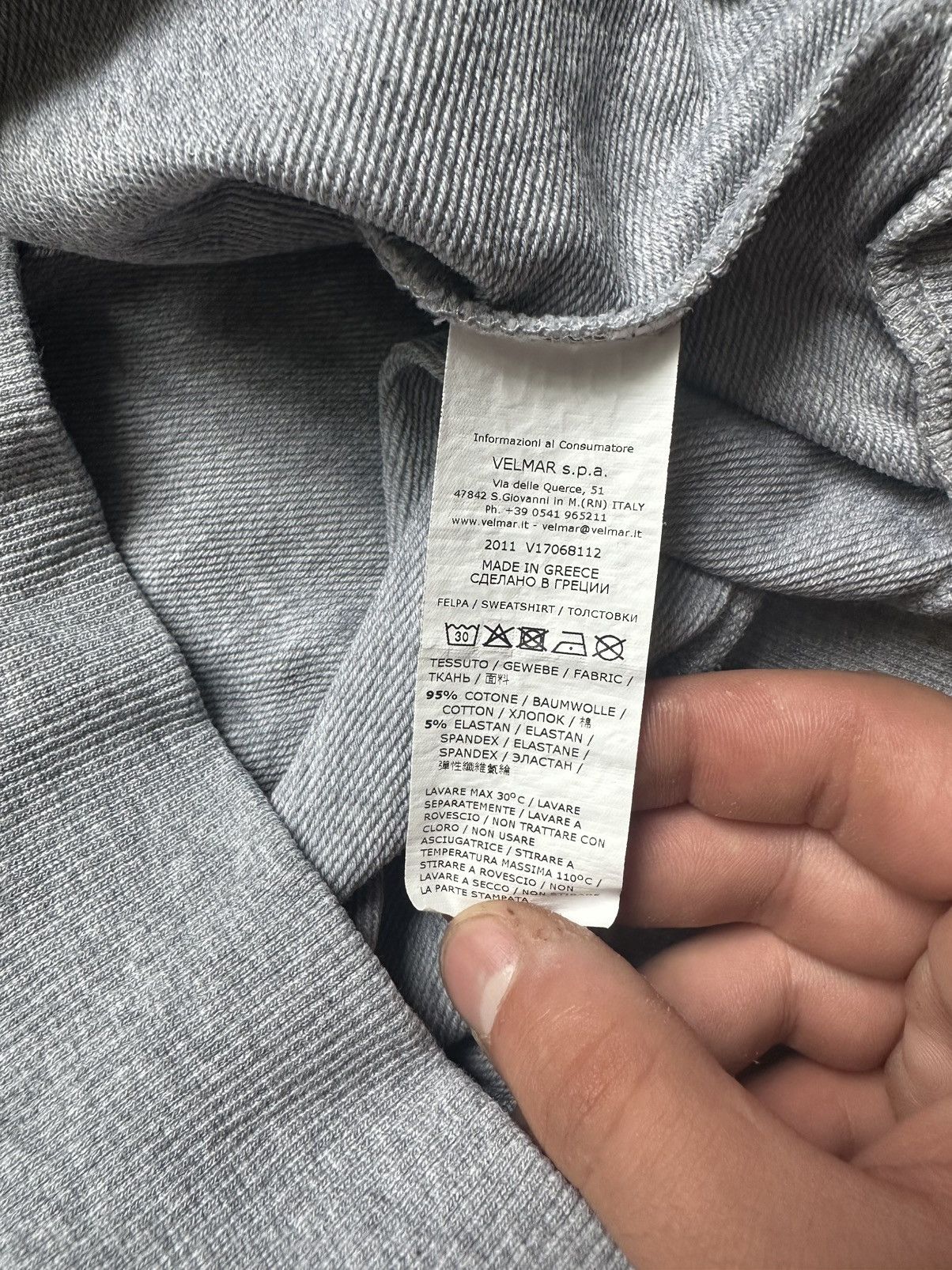 Moschino Luxury Sweatshirt Moschino Size US L / EU 52-54 / 3 - 11 Thumbnail