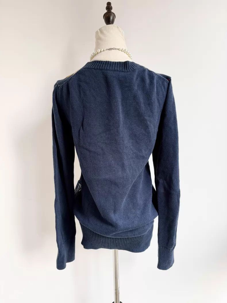 Vivienne Westwood Vivienne Westwood Gray Argyle Knit Cardigan Size US S / EU 44-46 / 1 - 7 Thumbnail