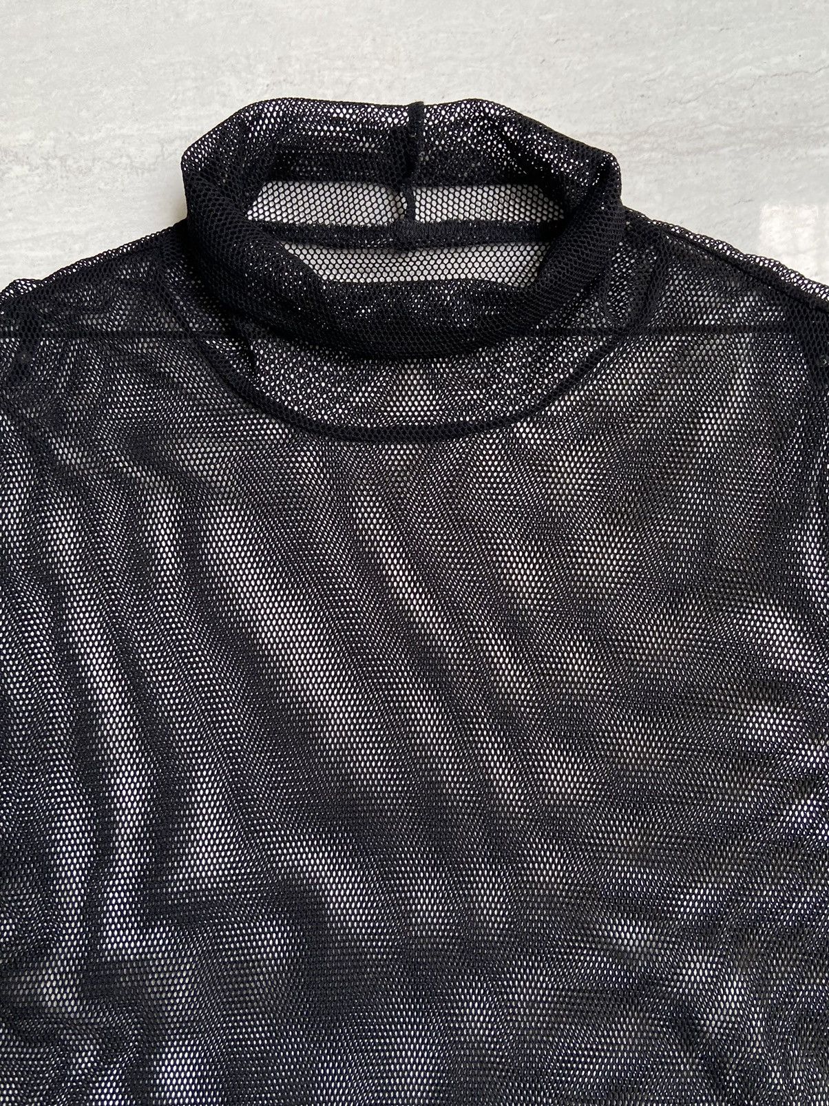 Designer × Japanese Brand ETERNALLY BLAZE Black Mesh T-shirt Size US S / EU 44-46 / 1 - 3 Thumbnail