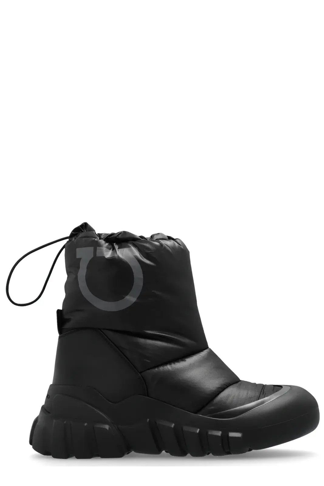 Salvatore Ferragamo o1s1rm0924 Deode Snow Boots in Black Size US 9.5 / IT 39.5 - 1 Thumbnail