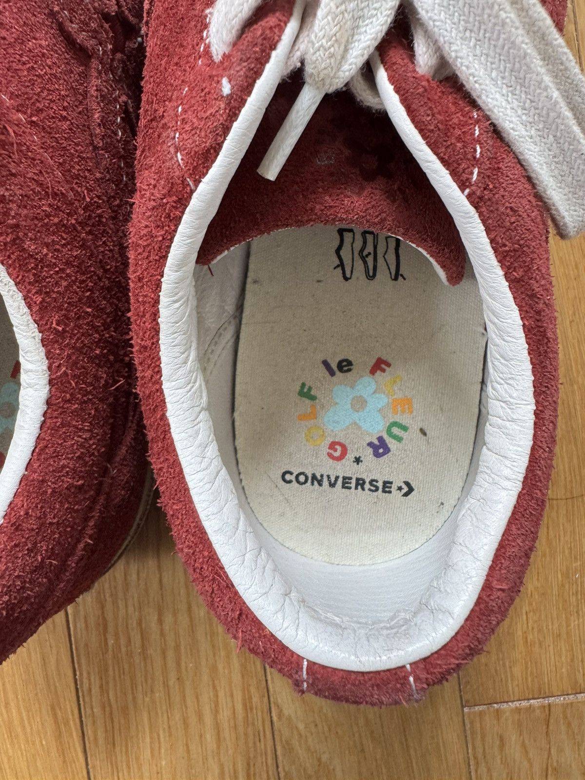 Converse × Golf le Fleur Converse X Golf le Fleur Size 6 Rhubarb Red Size US 6 / EU 39 - 3 Thumbnail