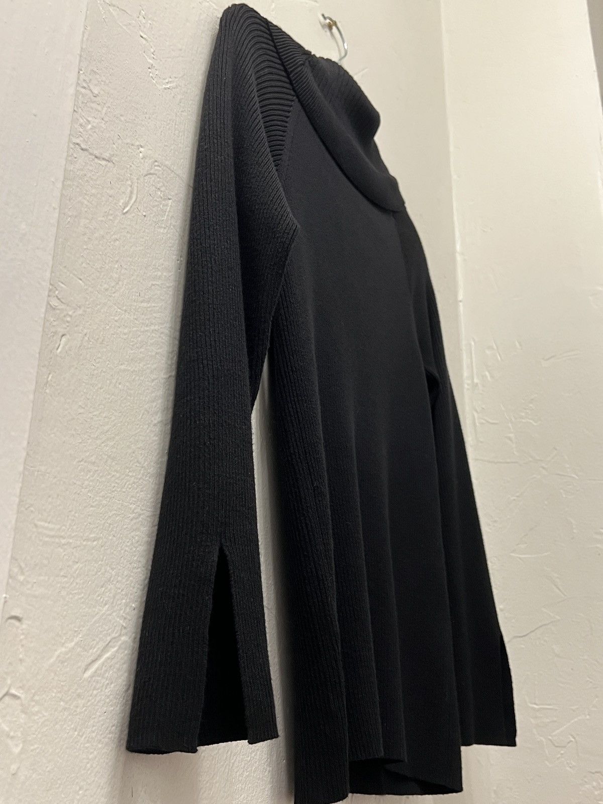 Other Black Off-the-Shoulder/ Cowl-Neck Sweater Size L / US 10 / IT 46 - 7 Thumbnail