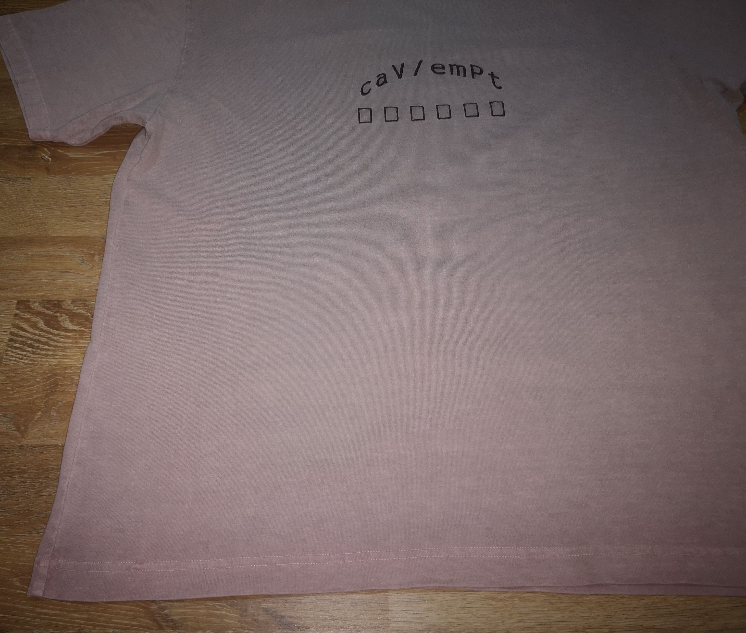 Cav Empt × Japanese Brand Distressed Toby Feltwell Cav Empt C.E. Japan Embroidered Tee Size US L / EU 52-54 / 3 - 6 Thumbnail