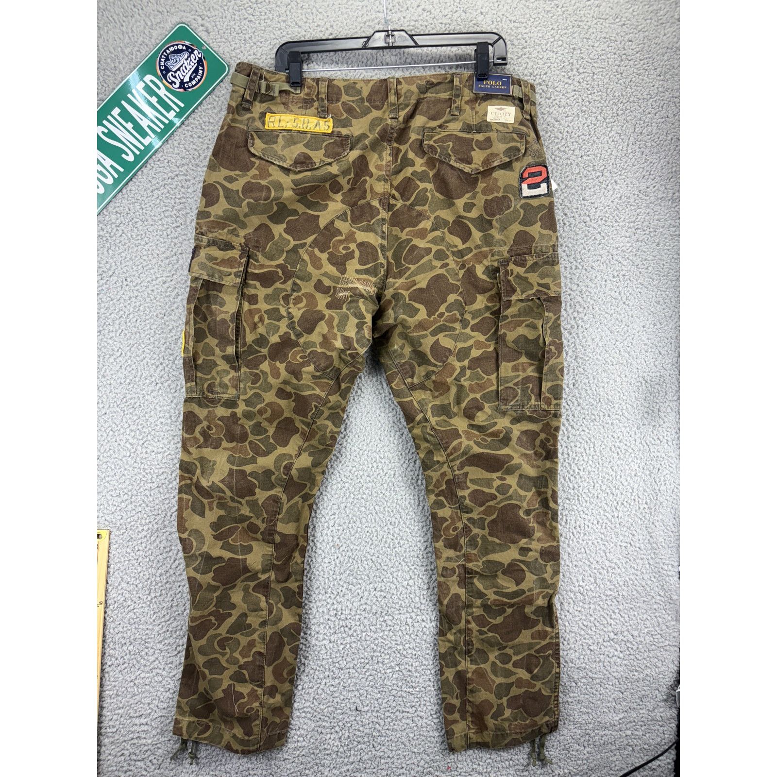 Ralph Lauren Ralph Lauren Polo Camo Utility Cargo Pants Mens 36 x 32 Club Size US 36 / EU 52 - 7 Thumbnail