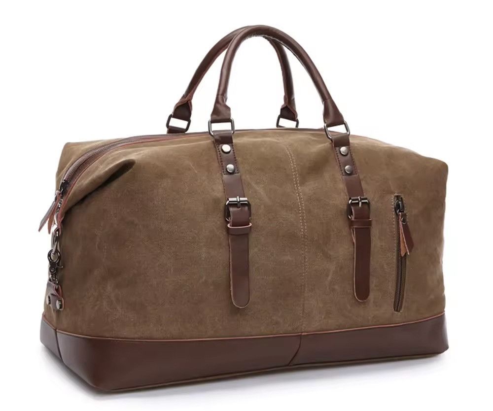 Other Capacity Large Travel Canvas Luggage Shoulder Bag Size ONE SIZE - 1 Thumbnail