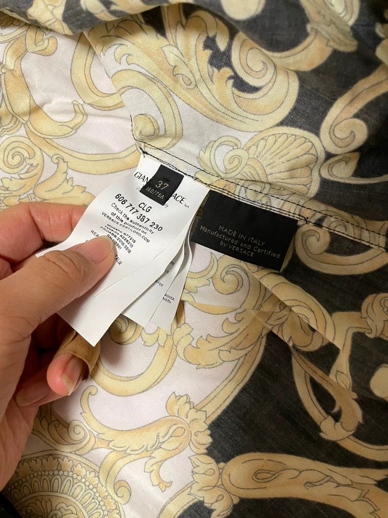 Versace Versace Baroque shirt Size US S / EU 44-46 / 1 - 4 Thumbnail