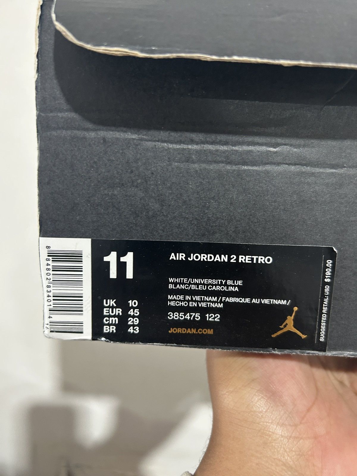 Jordan Brand JORDAN 2 MELO SIZE 11 PREOWNED Size US 11 / EU 44 - 6 Thumbnail