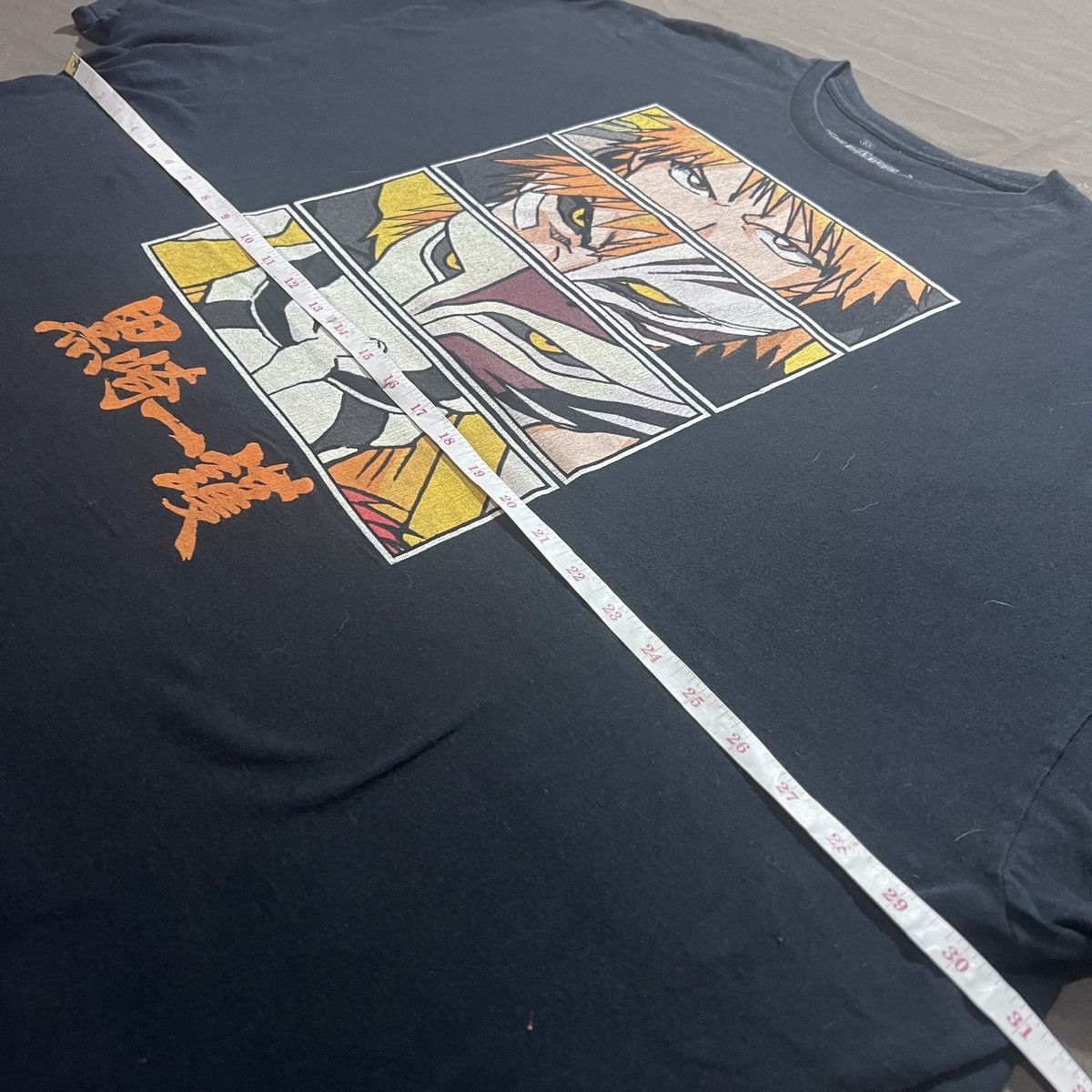 Anime Bleach Japanese anime Promo Tee 5XL oversized Size US XXL / EU 58 / 5 - 9 Thumbnail